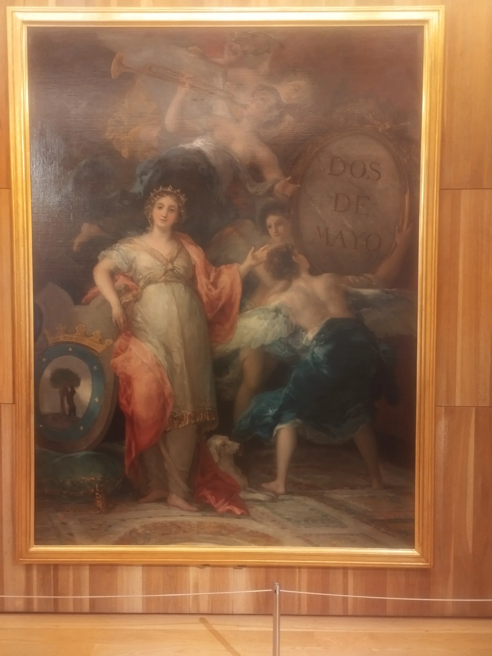 Main view at Madrid History Museum Madrid — travel photo