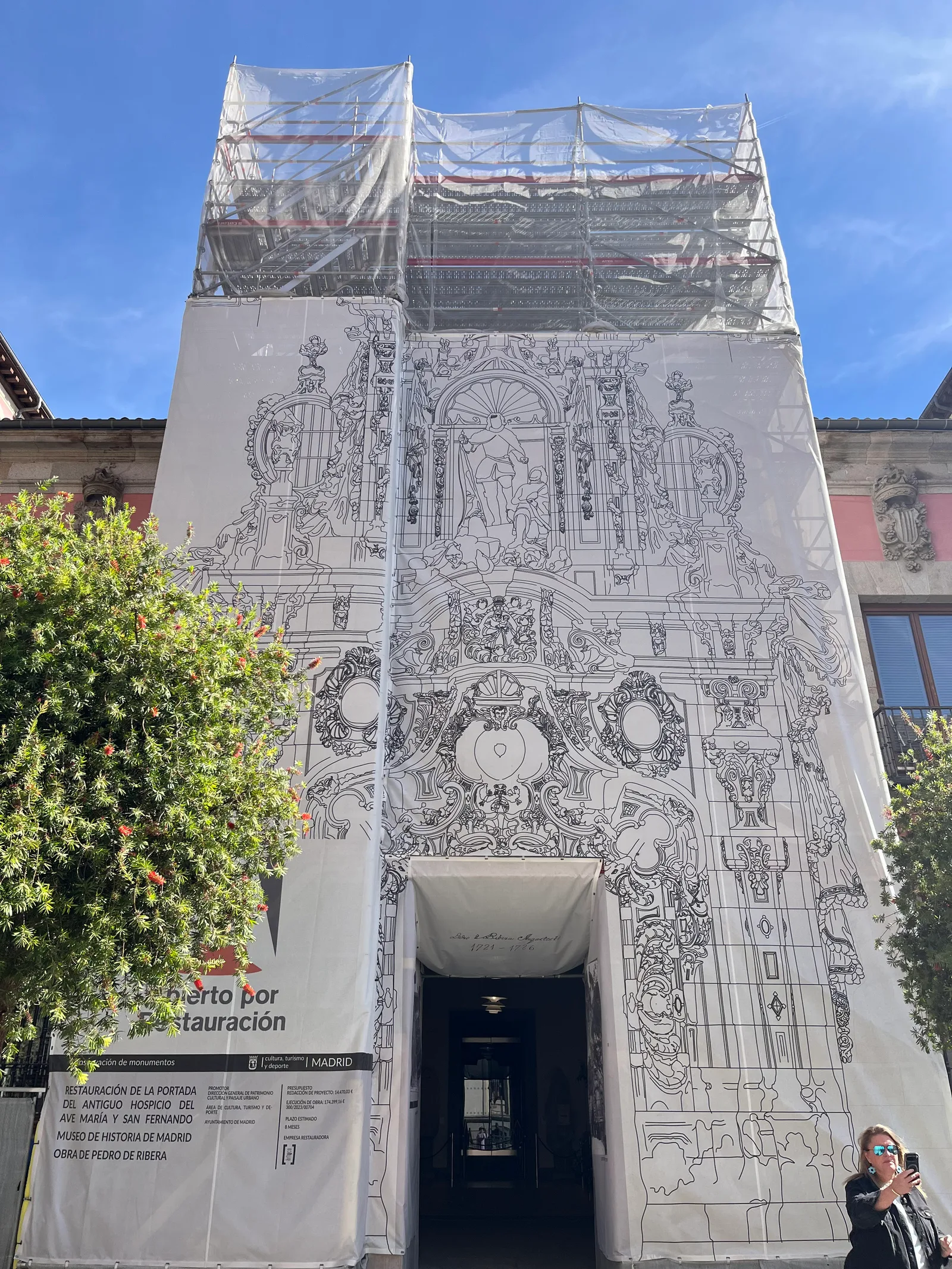 Atmosphere at Madrid History Museum Madrid — travel photo