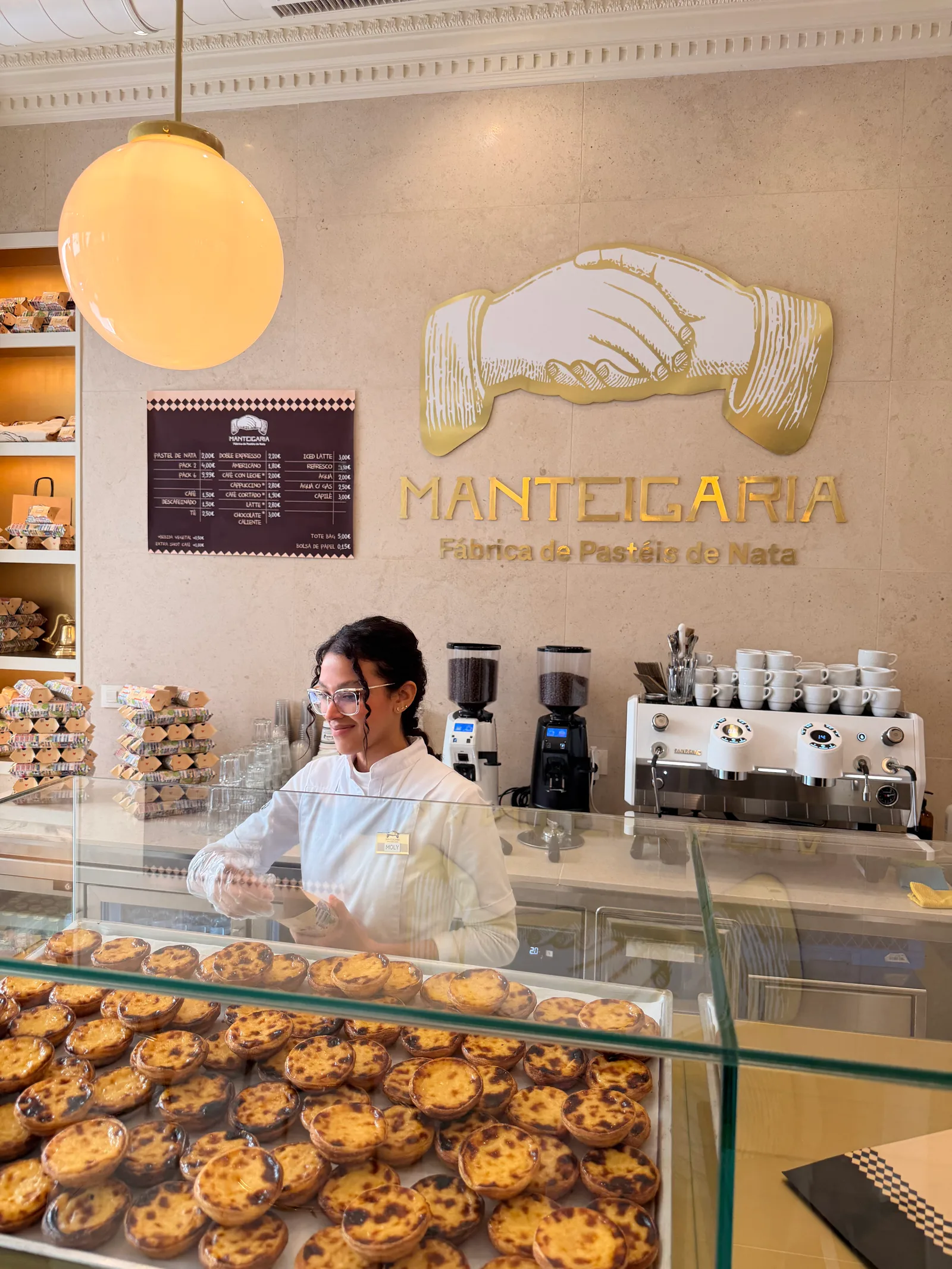 Main view at Manteigaria - Fábrica de Pasteles de Nata Madrid — travel photo