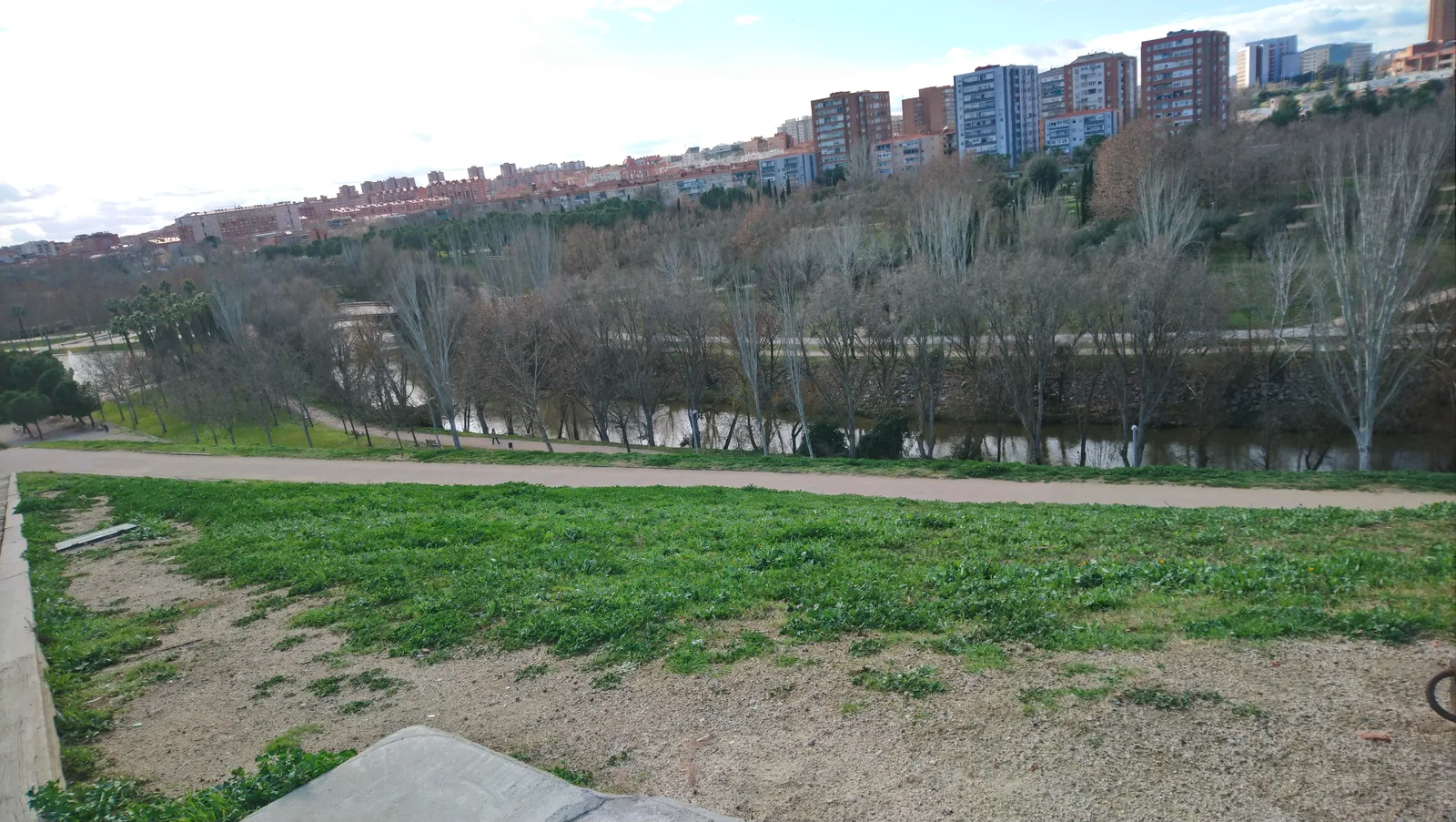 Interior at Manzanares River Linear Park Madrid — travel photo