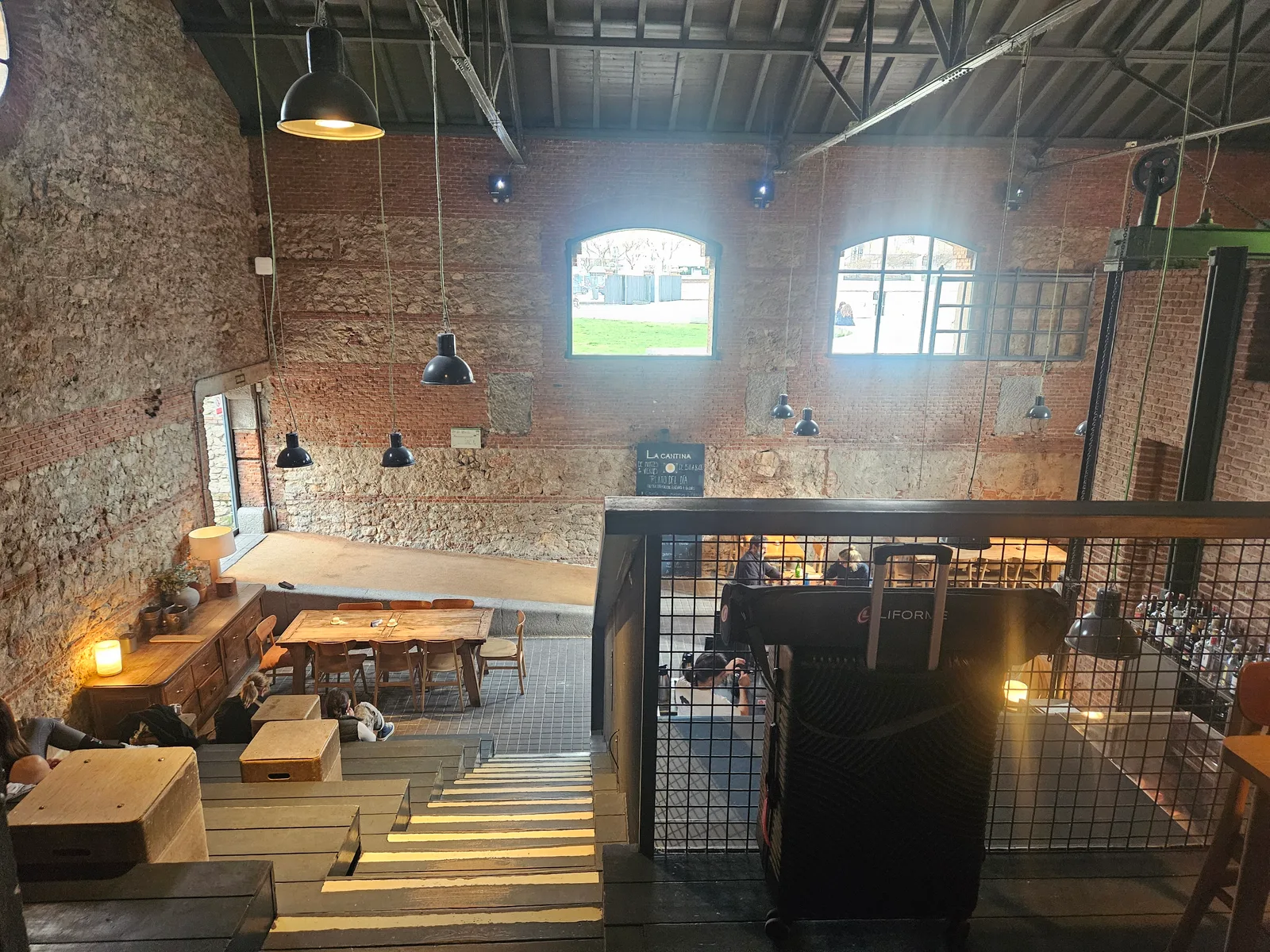 Atmosphere at Matadero Madrid Madrid — travel photo