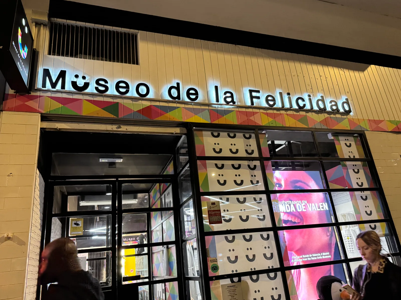 Details at Museo de la Felicidad · MÜF Madrid — travel photo