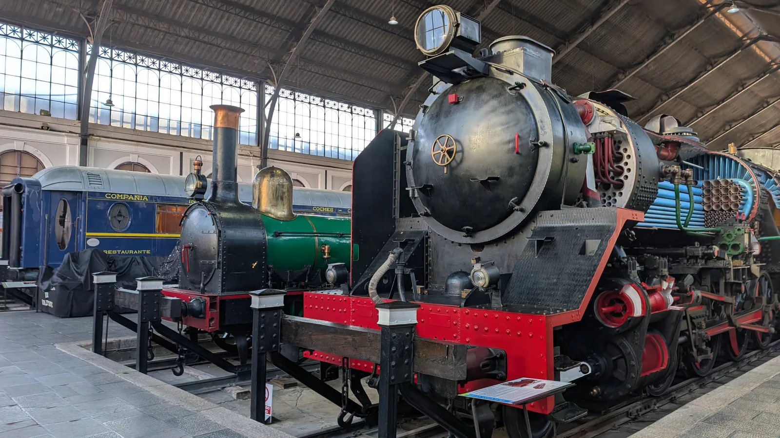 Details at Museo del Ferrocarril de Madrid Madrid — travel photo