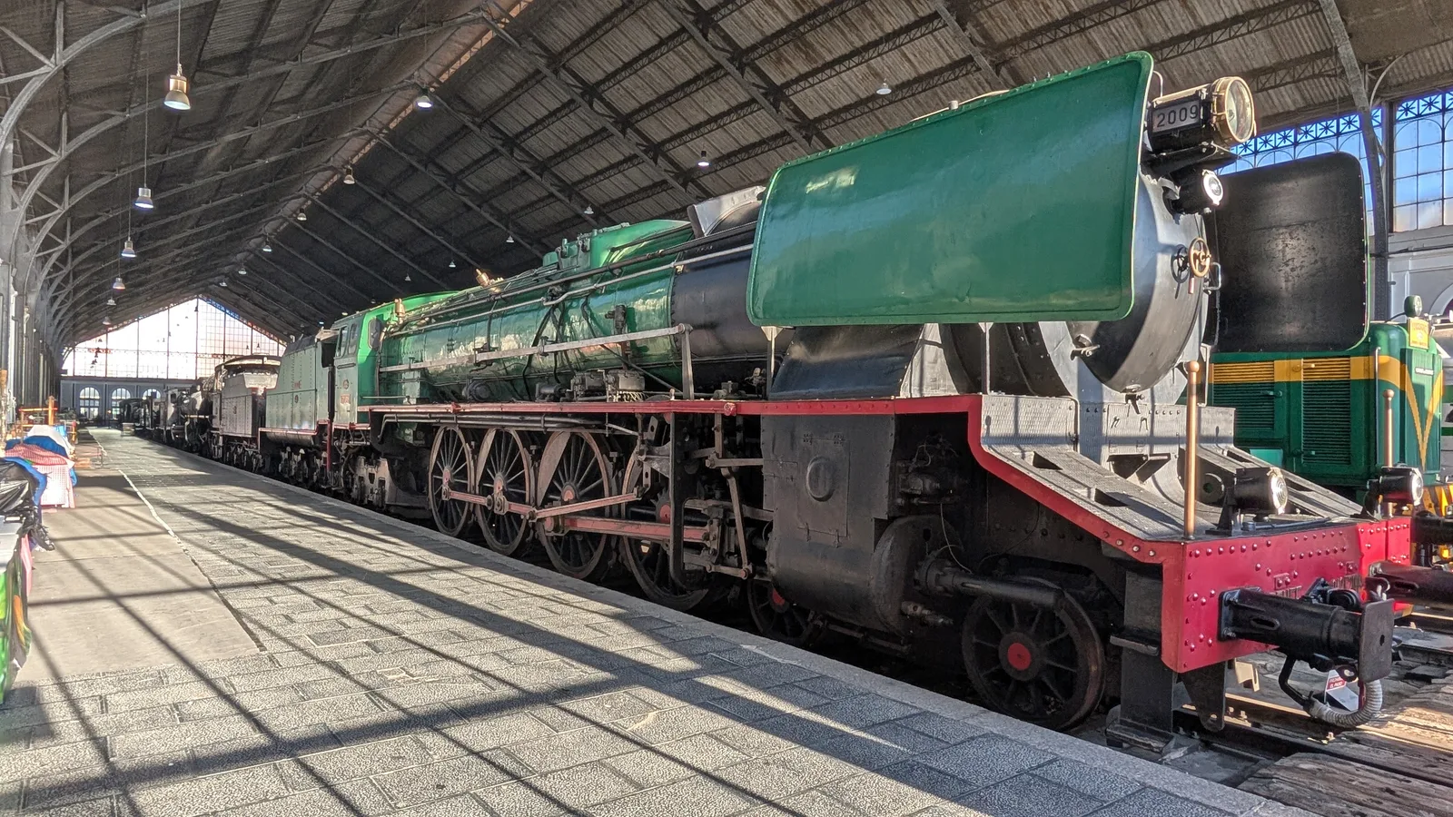 Atmosphere at Museo del Ferrocarril de Madrid Madrid — travel photo