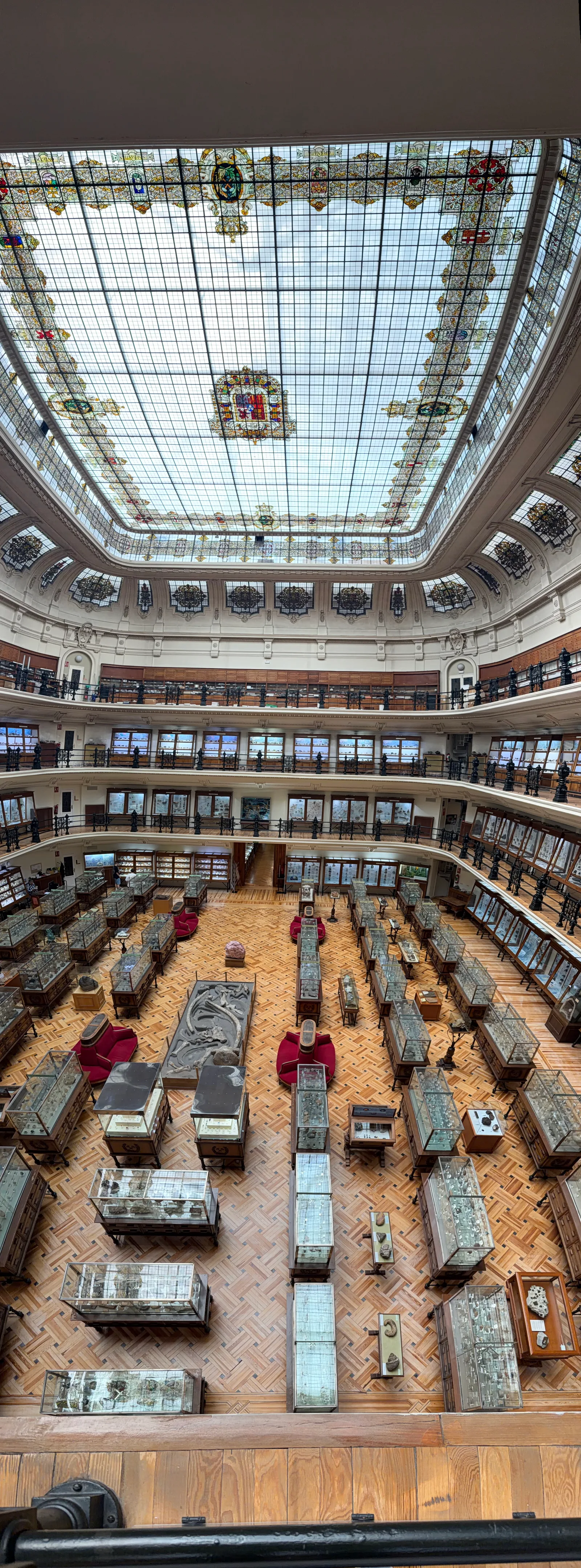 Main view at Museo Geominero Madrid — travel photo