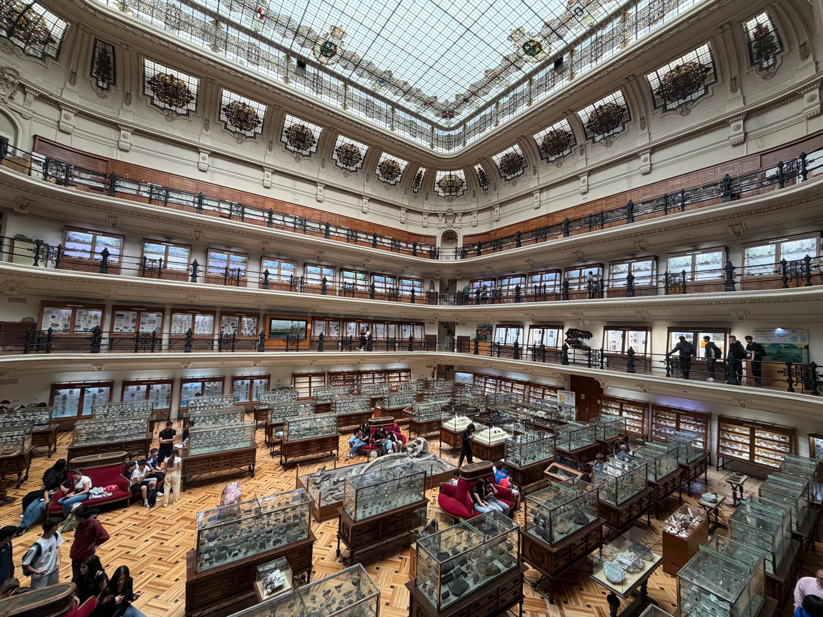 Atmosphere at Museo Geominero Madrid — travel photo
