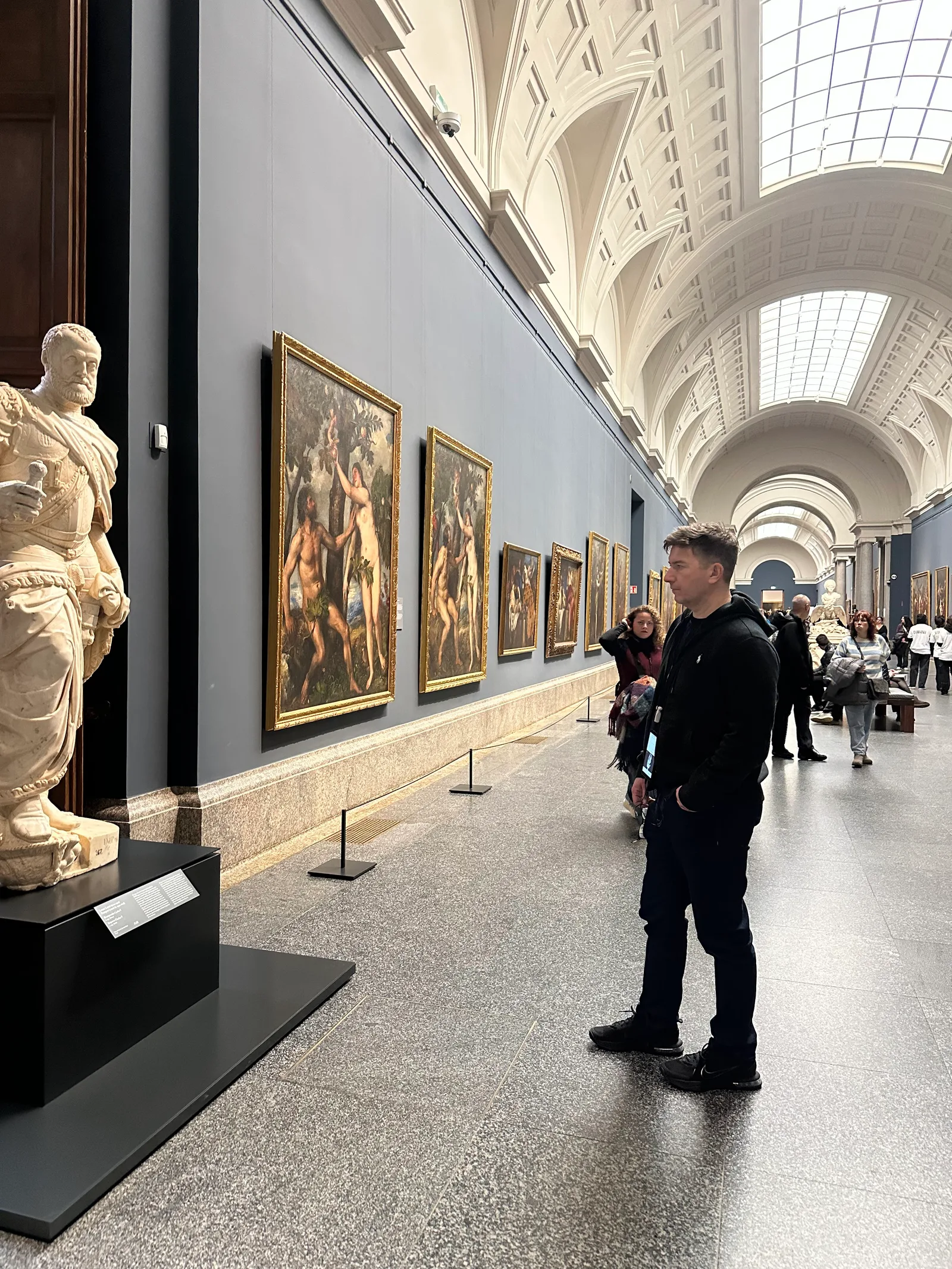 Details at Museo Nacional del Prado Madrid — travel photo