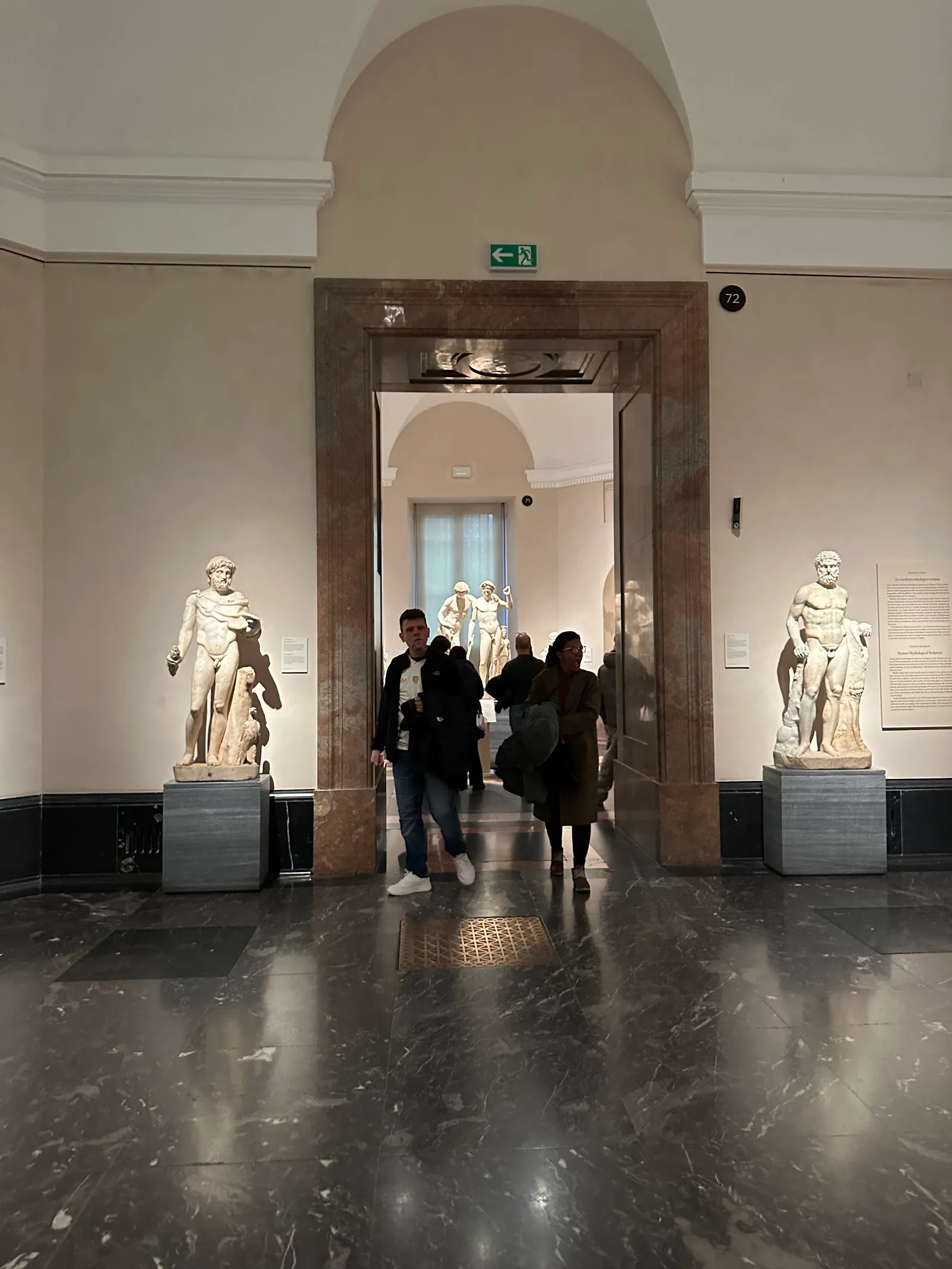 Atmosphere at Museo Nacional del Prado Madrid — travel photo