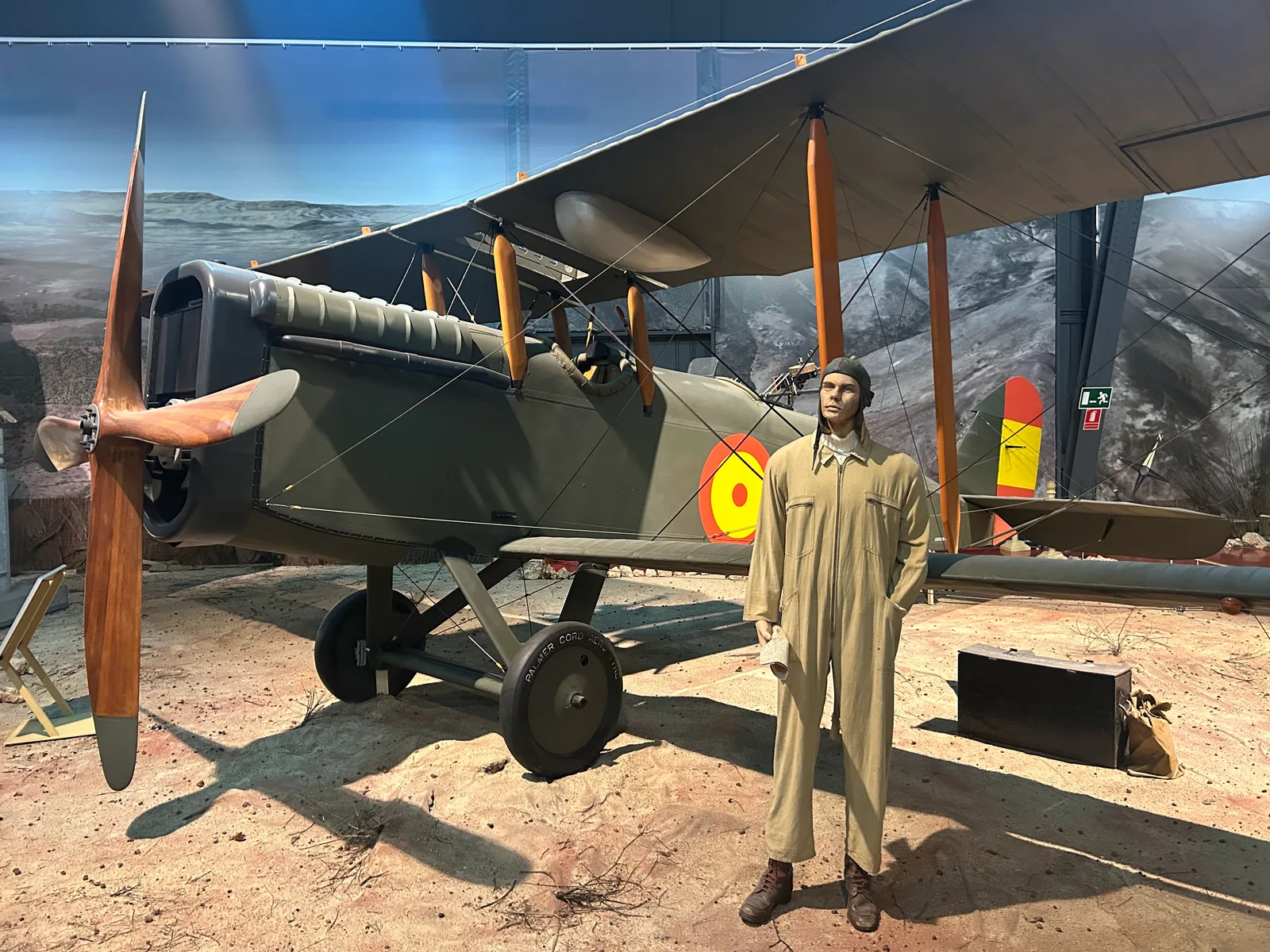 Main view at Museum of Aeronautics and Astronautics Madrid — travel photo