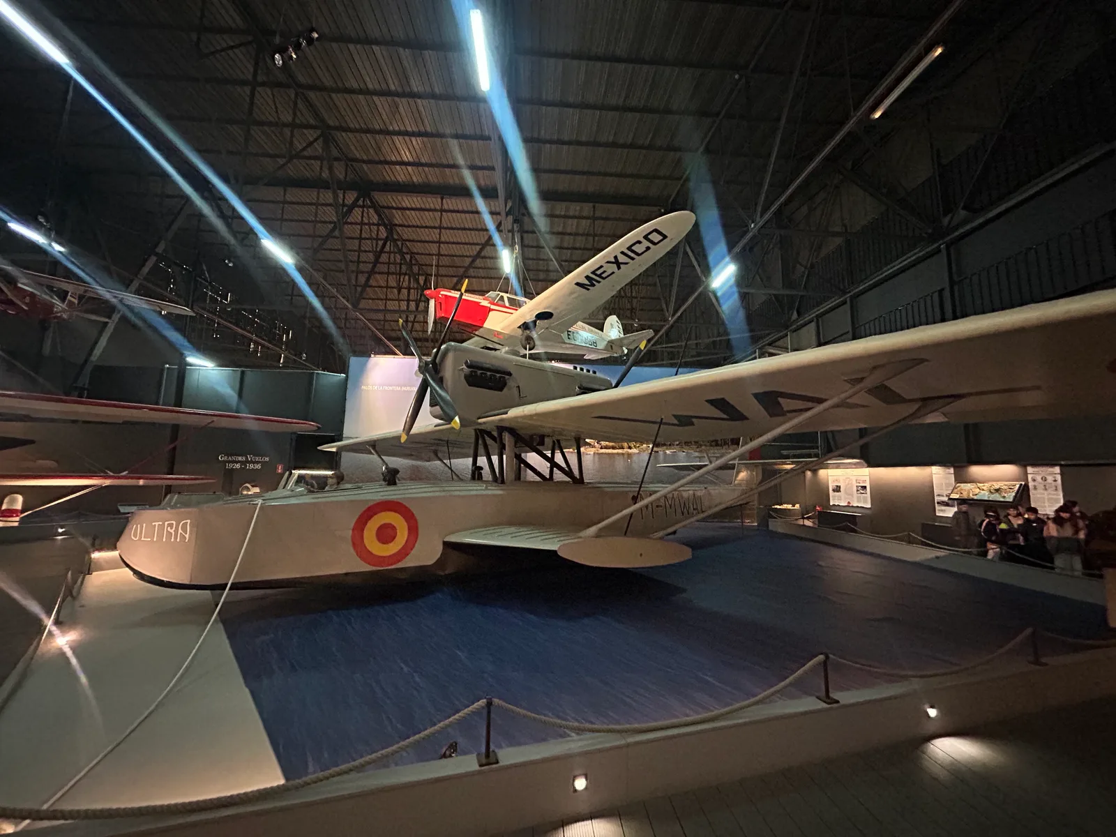 Interior at Museum of Aeronautics and Astronautics Madrid — travel photo