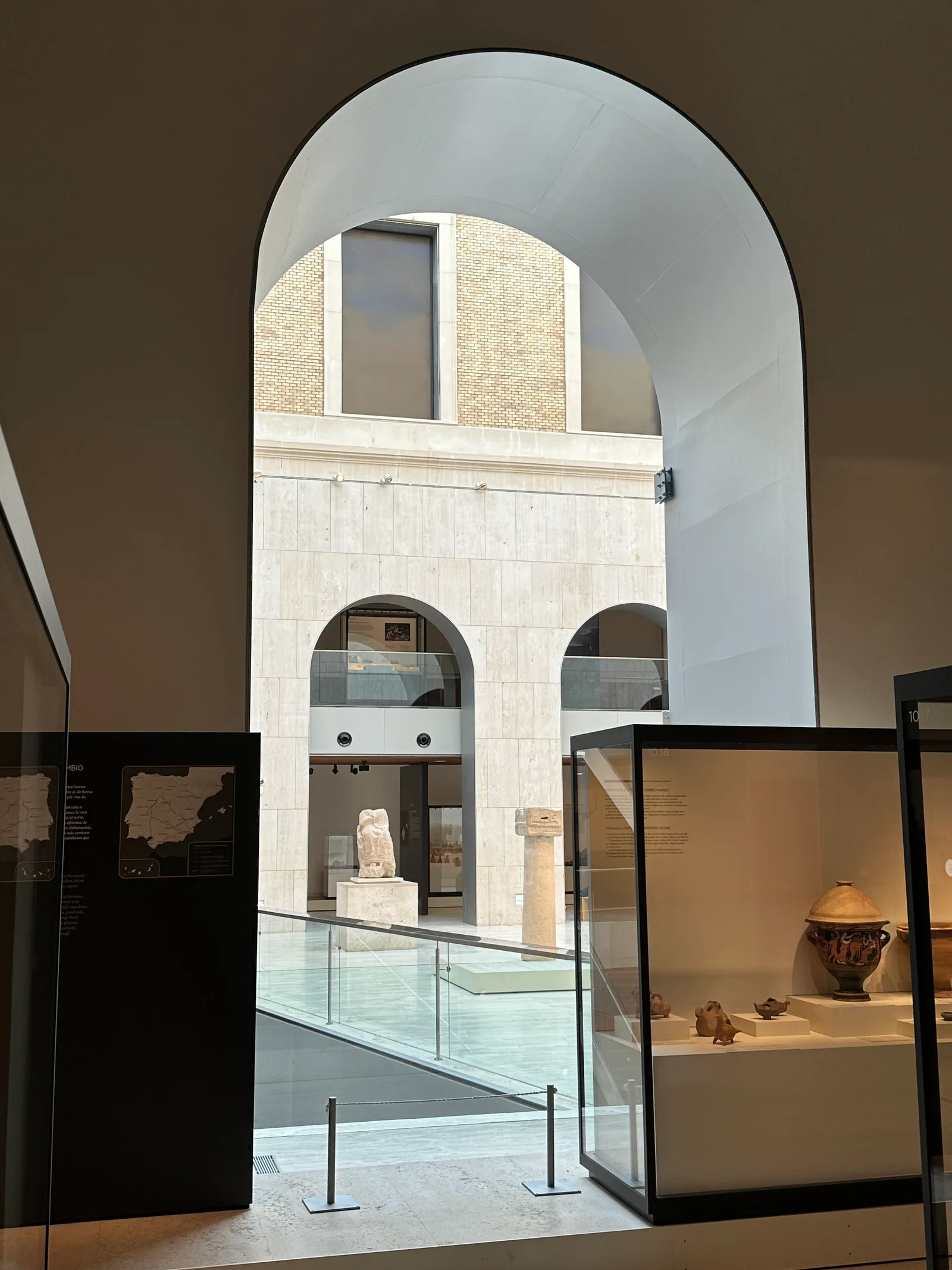 Details at National Museum of Archaeology Madrid — travel photo