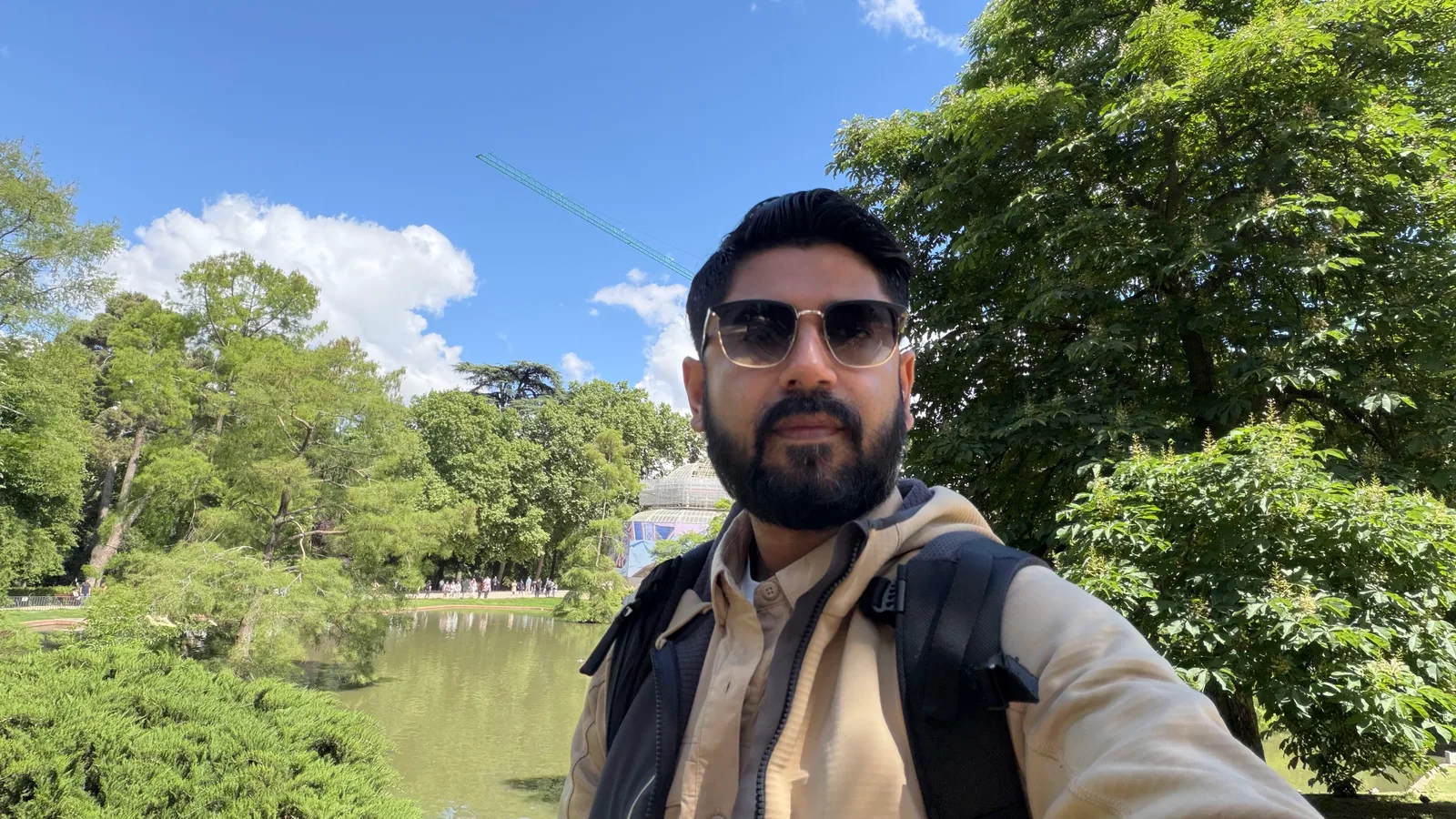 Main view at Palacio de Cristal Madrid — travel photo