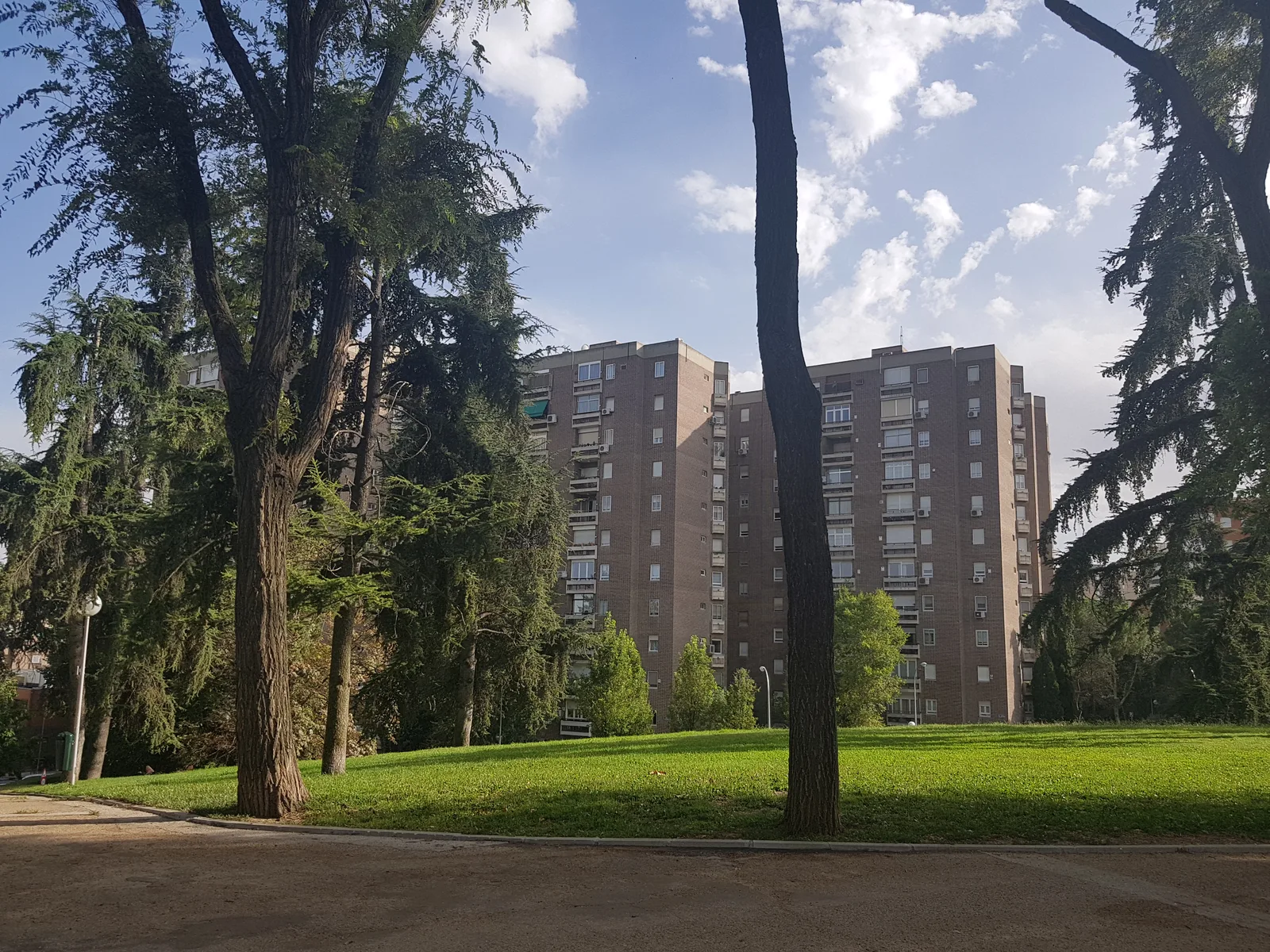 Main view at Parque de Roma Madrid — travel photo