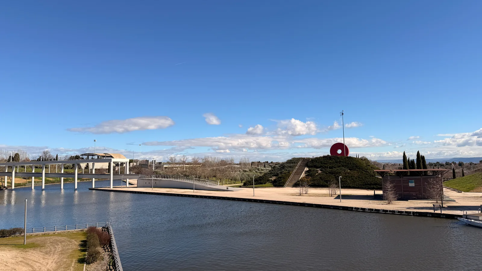 Main view at Parque Juan Carlos I Madrid — travel photo