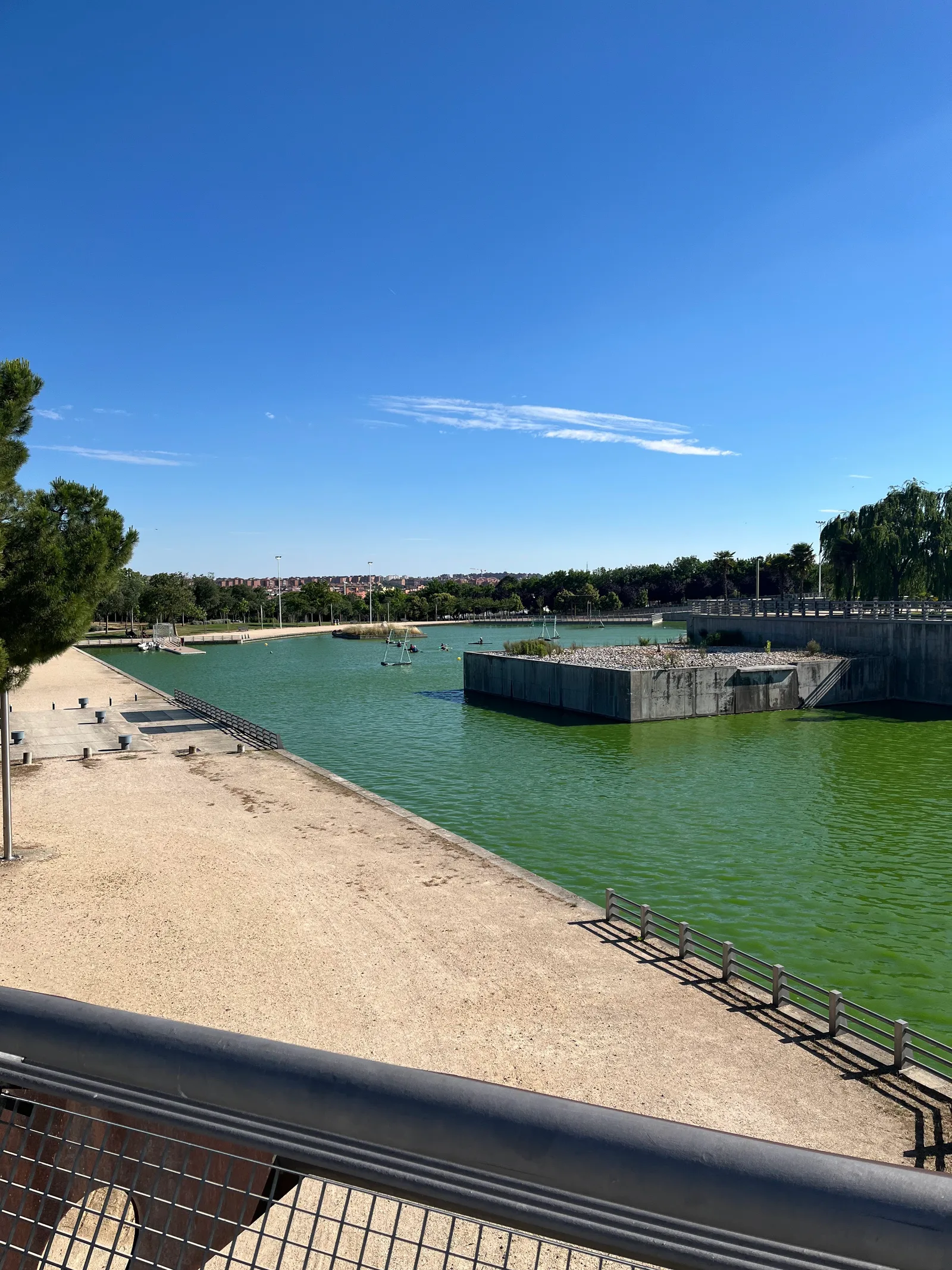 Atmosphere at Parque Juan Carlos I Madrid — travel photo