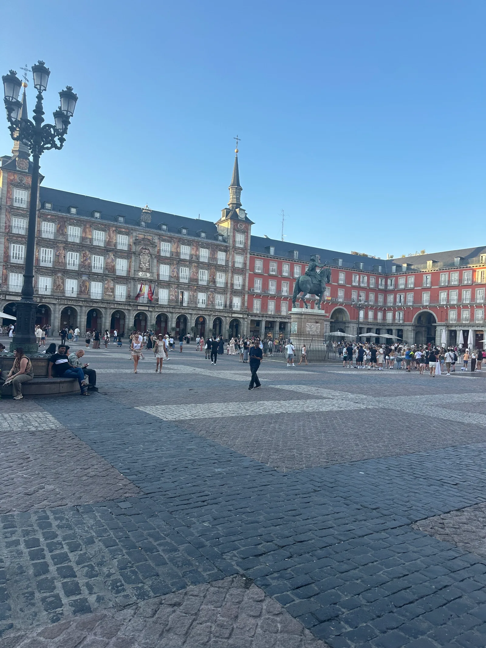 Main view at Plaza Mayor Madrid — travel photo