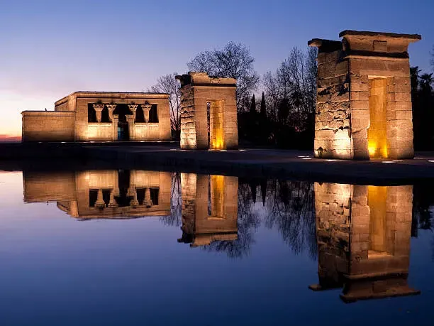 Temple of Debod in Madrid