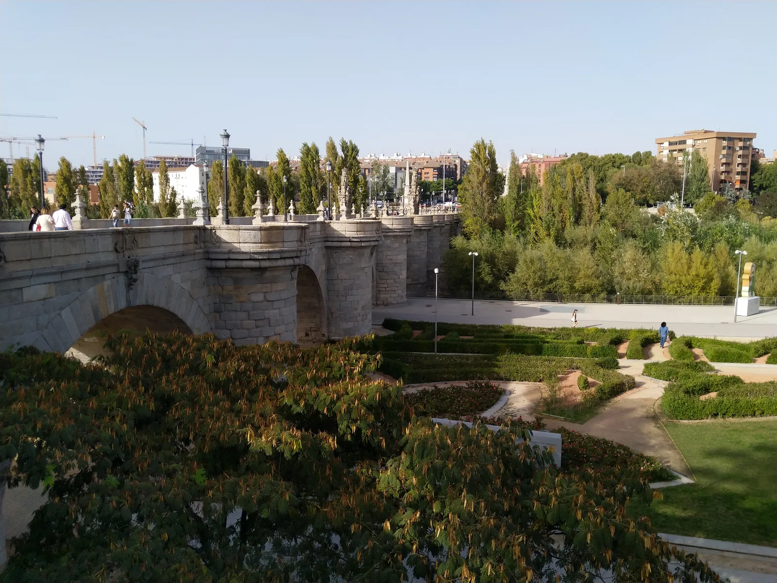Main view at Toboganes de Madrid Río Madrid — travel photo