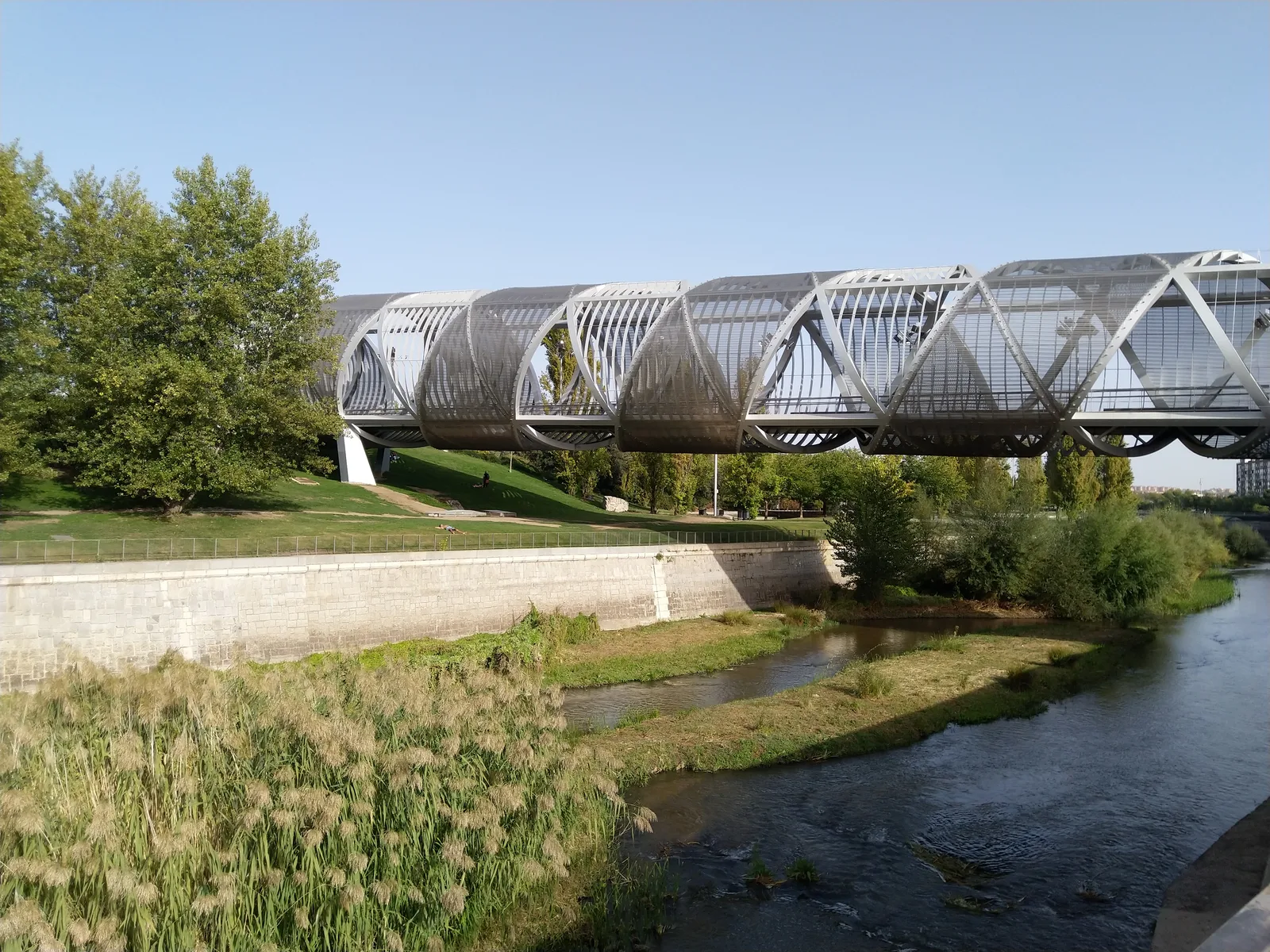 Details at Toboganes de Madrid Río Madrid — travel photo