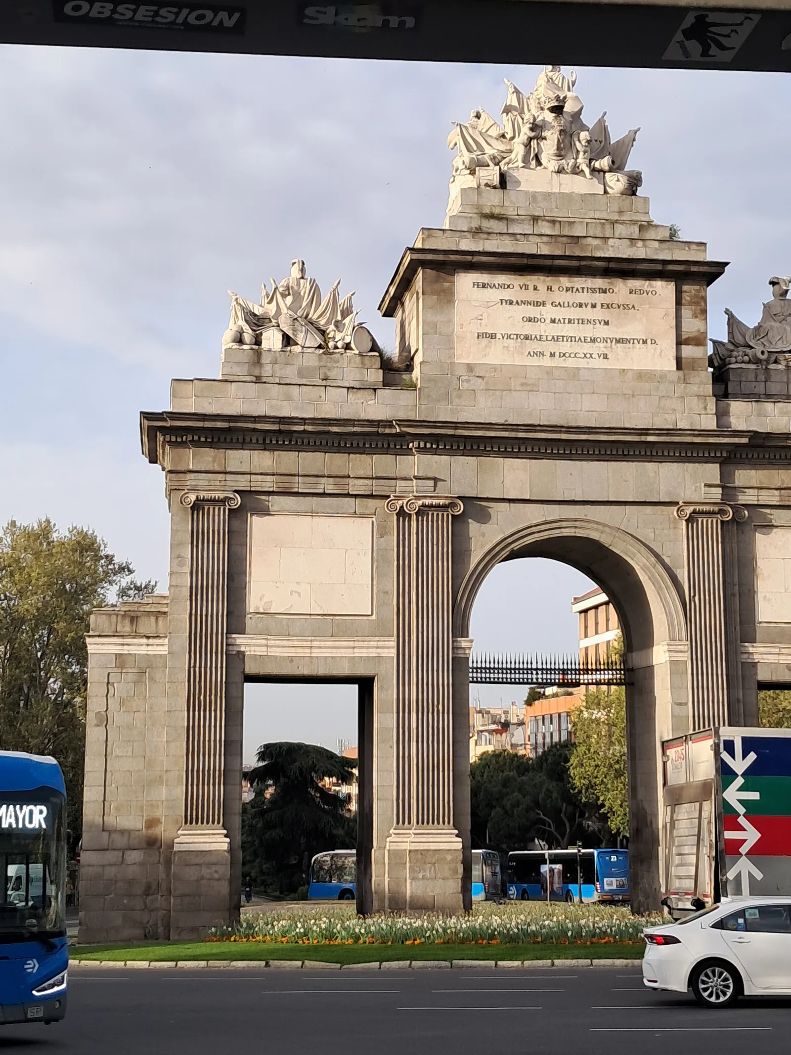 Atmosphere at Toledo Gate Madrid — travel photo