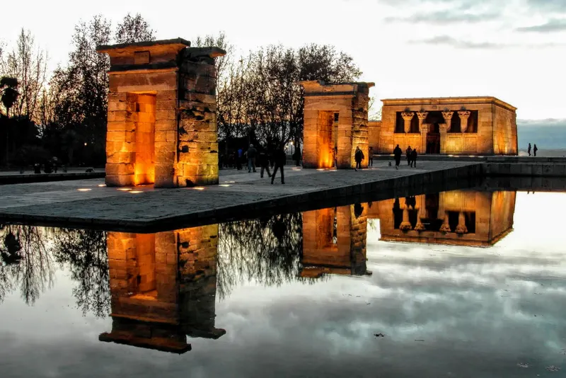 Viewpoint Temple of Debod