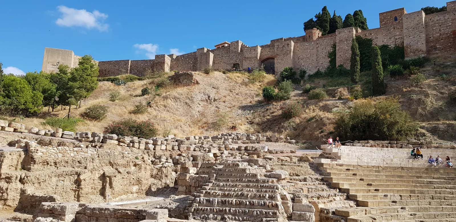 Details at Alcazaba Malaga — travel photo