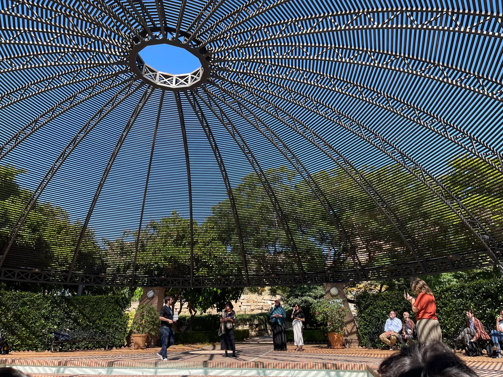 Atmosphere at Botanical Garden Malaga — travel photo