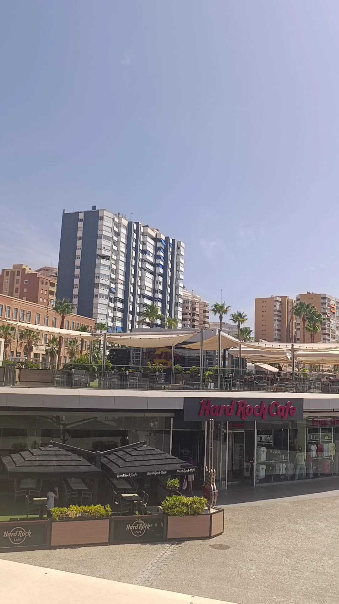 Main view at Centre Pompidou Málaga Malaga — travel photo