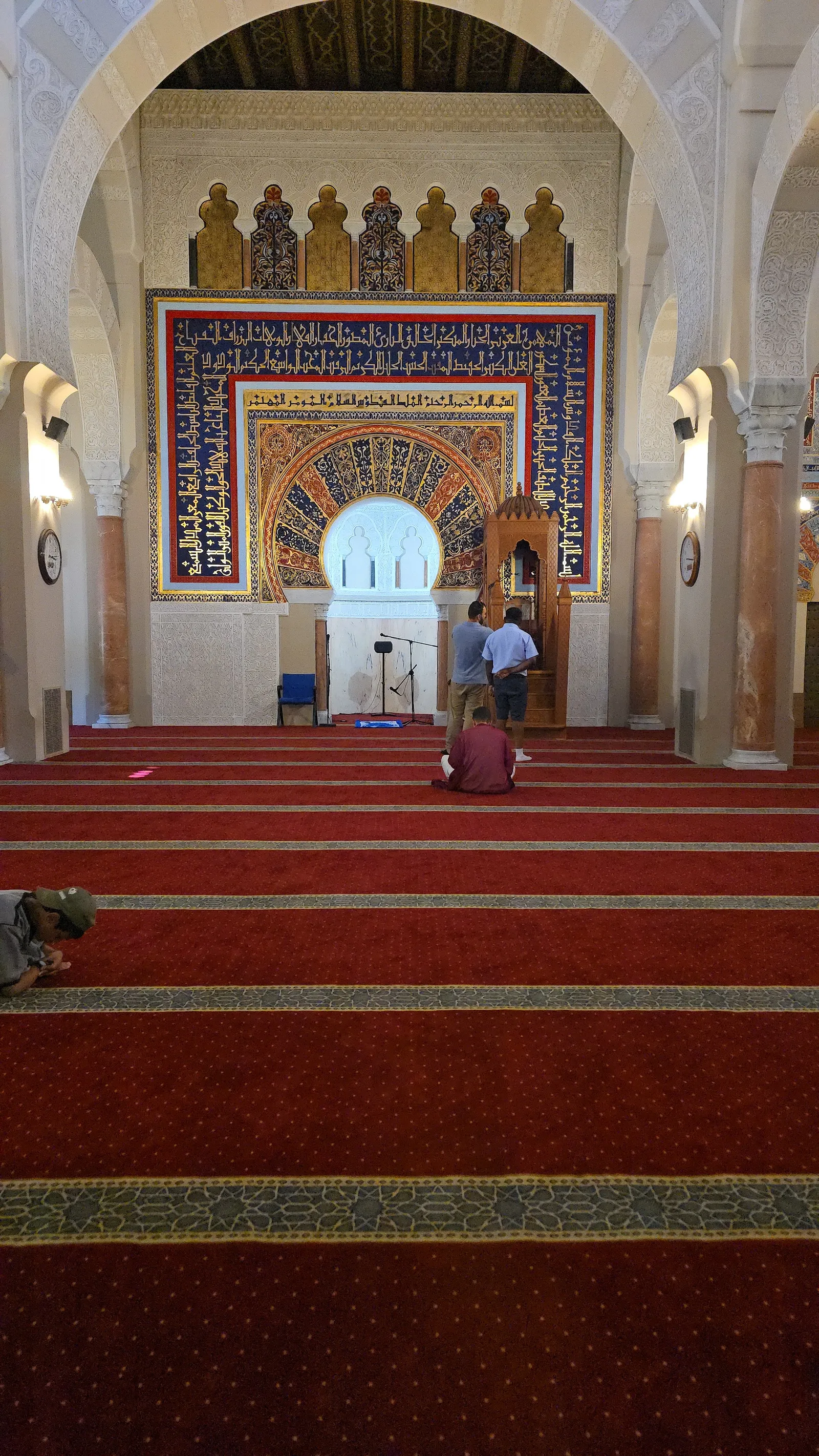 Main view at Centro Cultural Andalusí de Málaga (Mezquita Málaga) المركز الثقافي الأندلسي بمالقا Malaga — travel photo