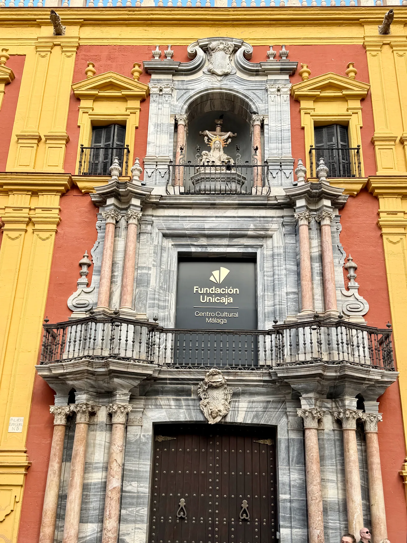 Interior at Centro Cultural Fundación Unicaja de Málaga Malaga — travel photo