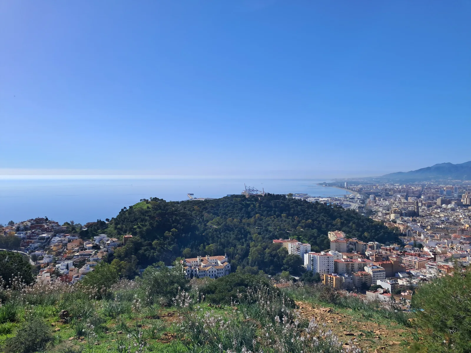 Atmosphere at Cerro San Cristóbal Malaga — travel photo