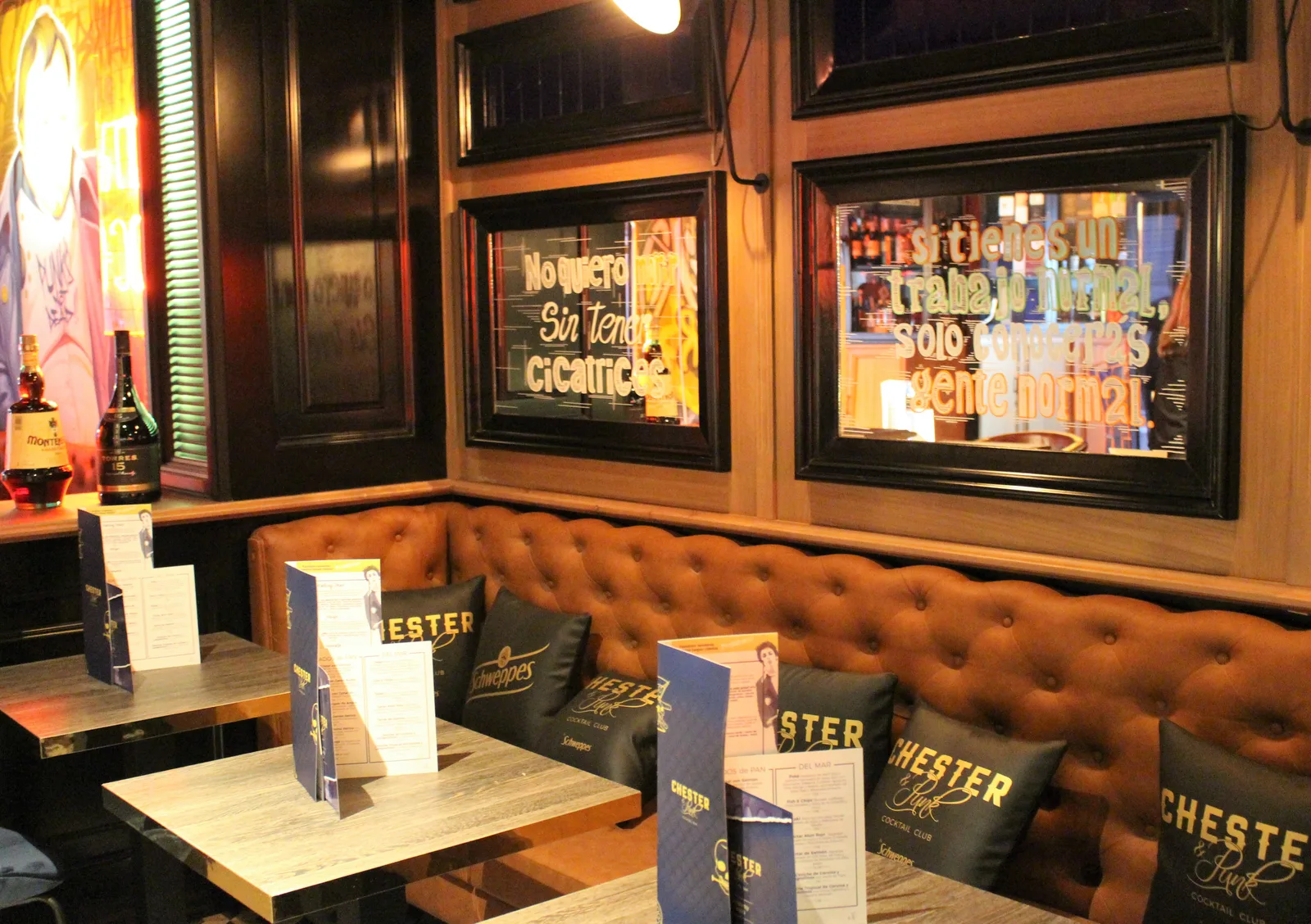 Main view at Chester & Punk · Cocktail Bar Málaga Malaga — travel photo