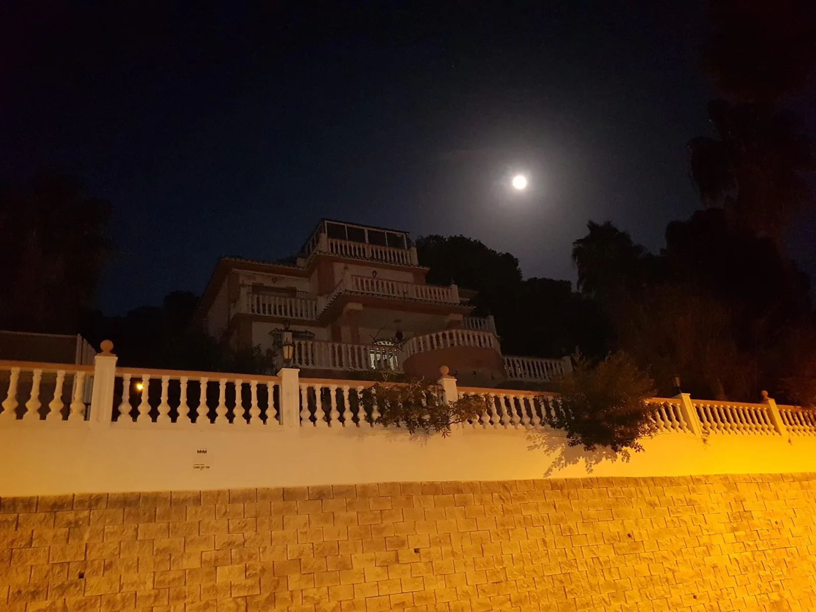 Details at Entrada Sur a Monte San Anton Malaga — travel photo
