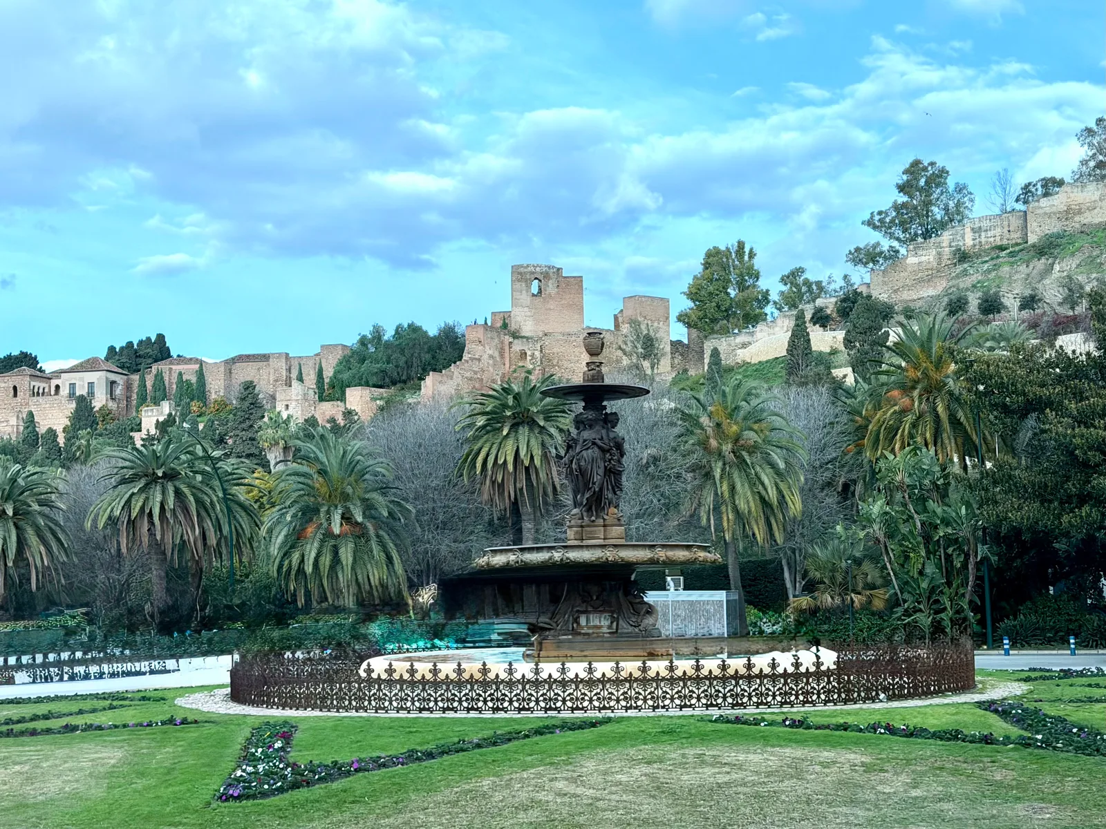 Interior at Fuente de las Tres Gracias Malaga — travel photo