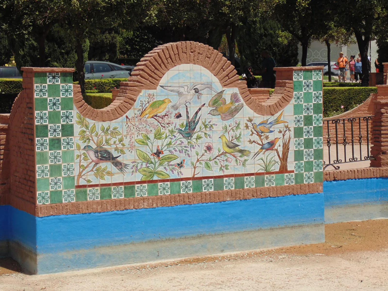Main view at Jardines de Pedro Luis Alonso Malaga — travel photo
