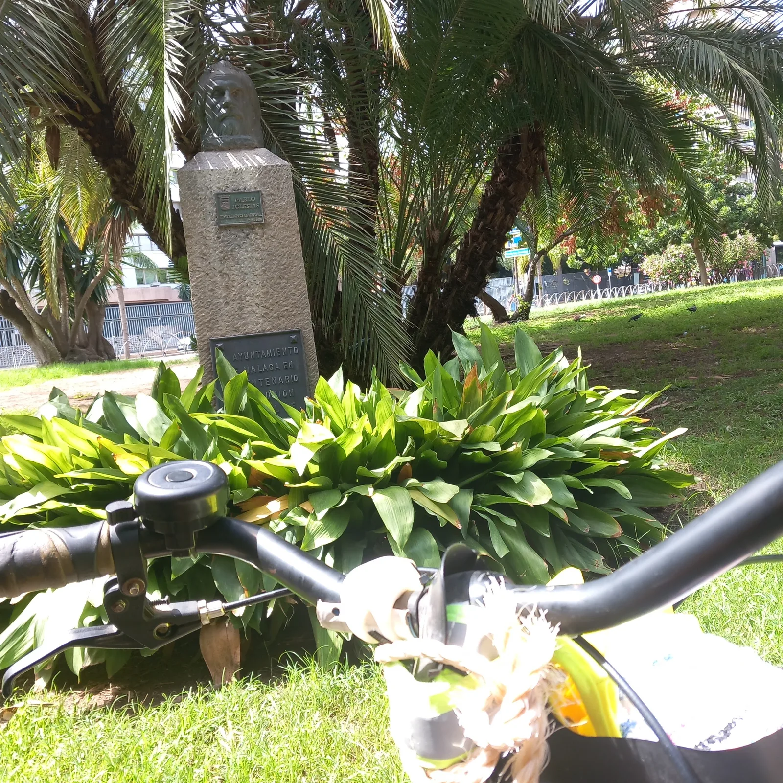 Main view at Jardines Picasso Malaga — travel photo