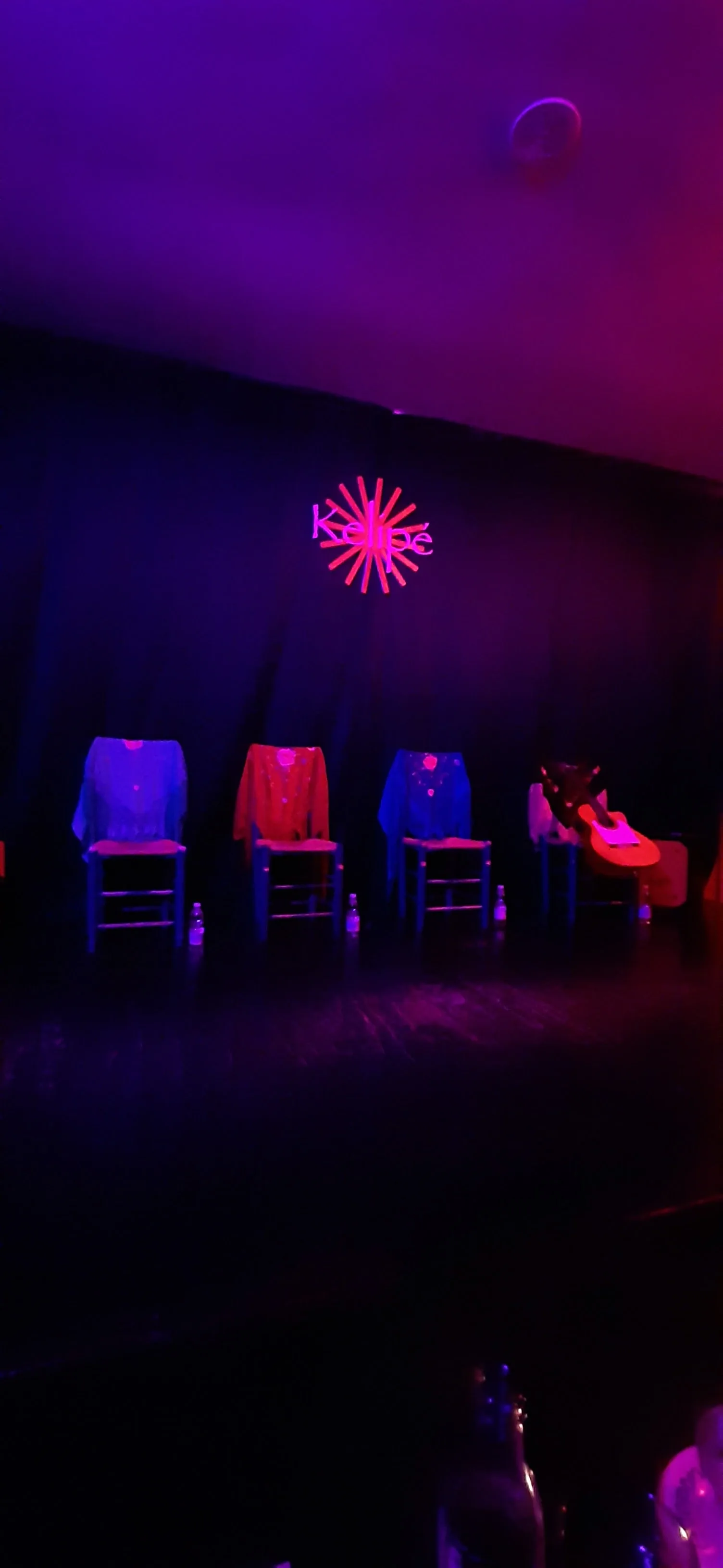 Interior at Kelipe Centro de Arte Flamenco Malaga — travel photo