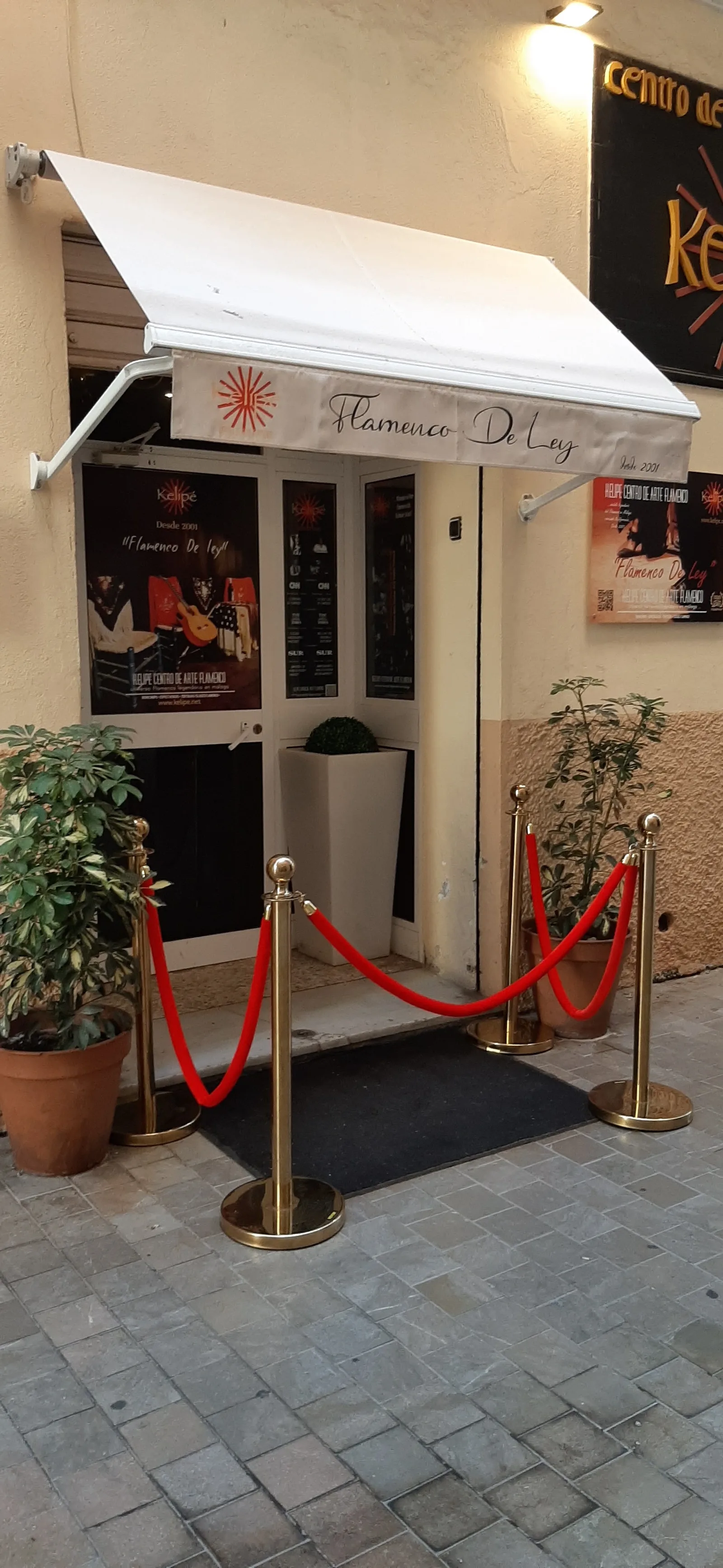 Details at Kelipe Centro de Arte Flamenco Malaga — travel photo