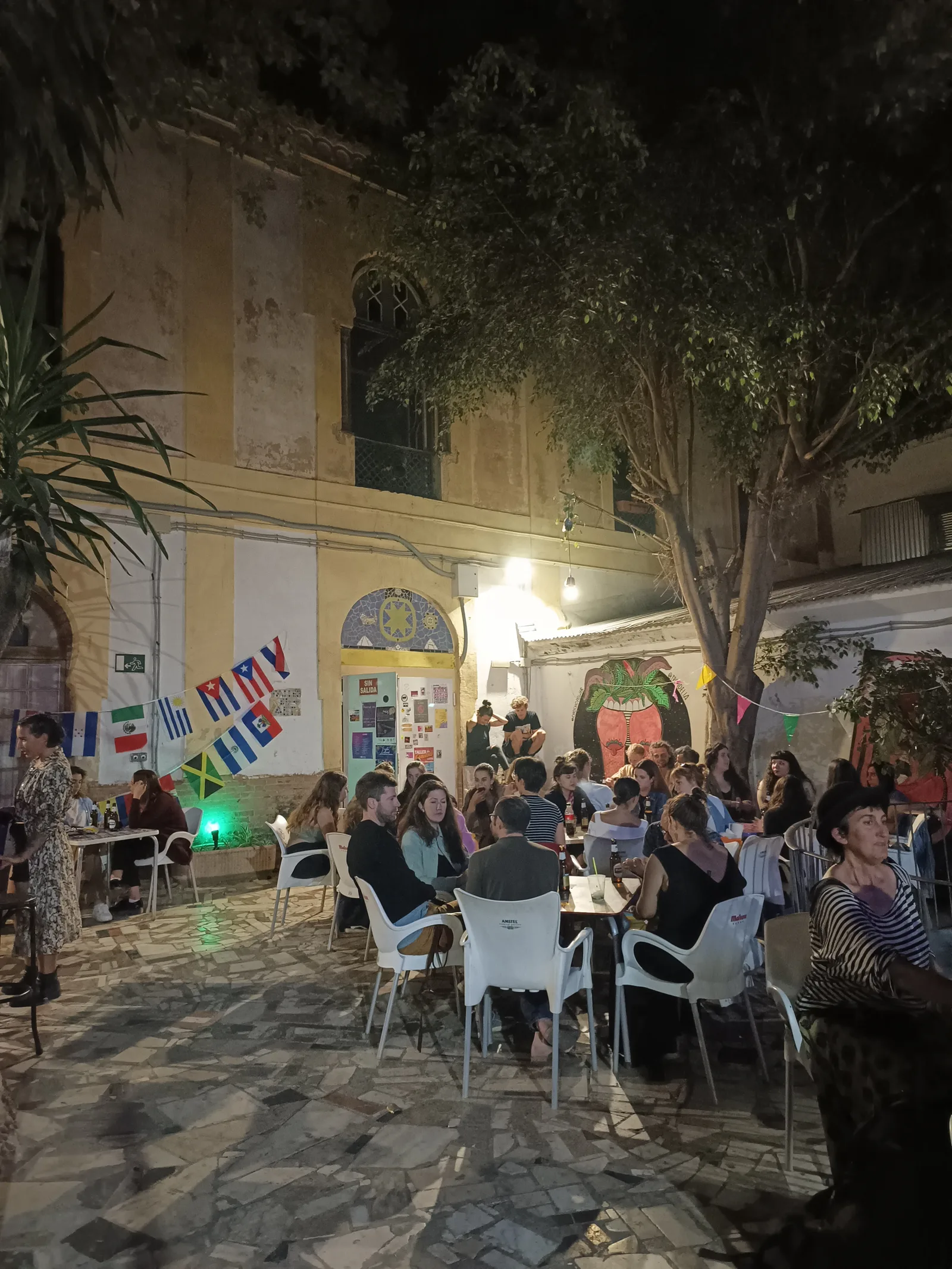 Atmosphere at La Casa Invisible Malaga — travel photo