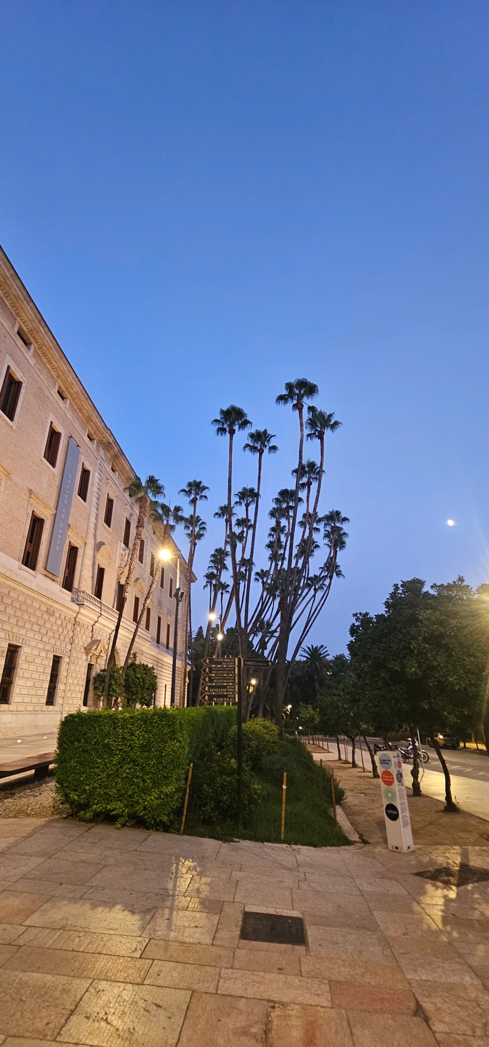Main view at Malaga Museum Malaga — travel photo