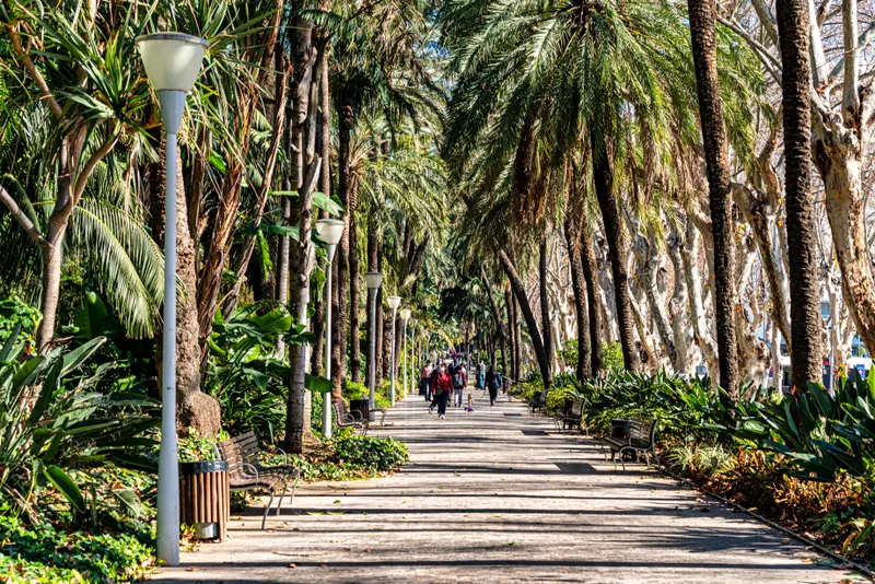 Málaga Park in Malaga