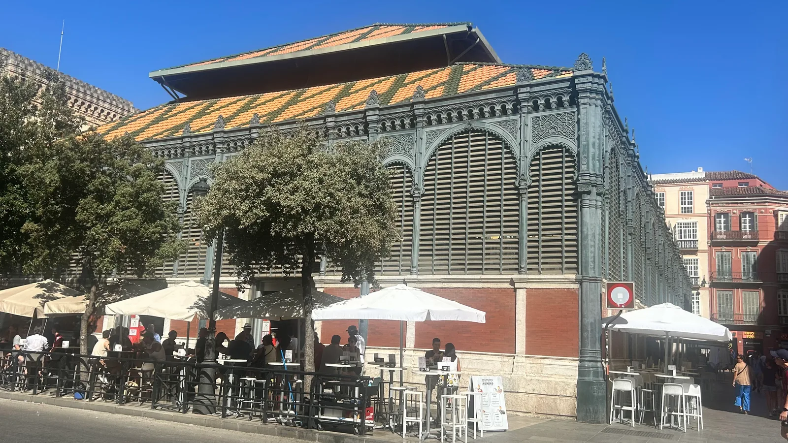 Main view at Mercado de Atarazanas Malaga — travel photo