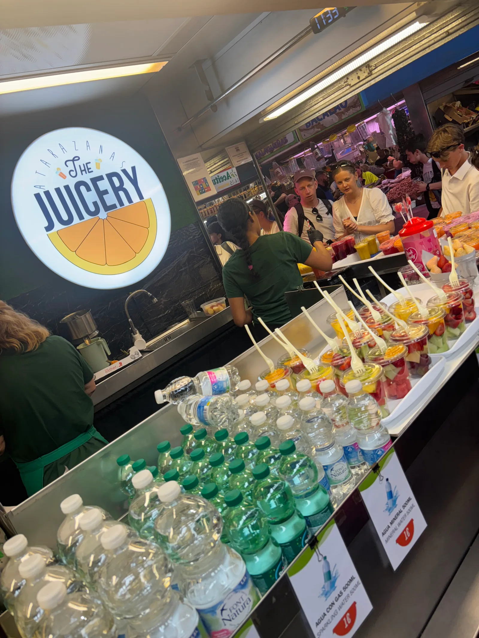 Atmosphere at Mercado de Atarazanas Malaga — travel photo
