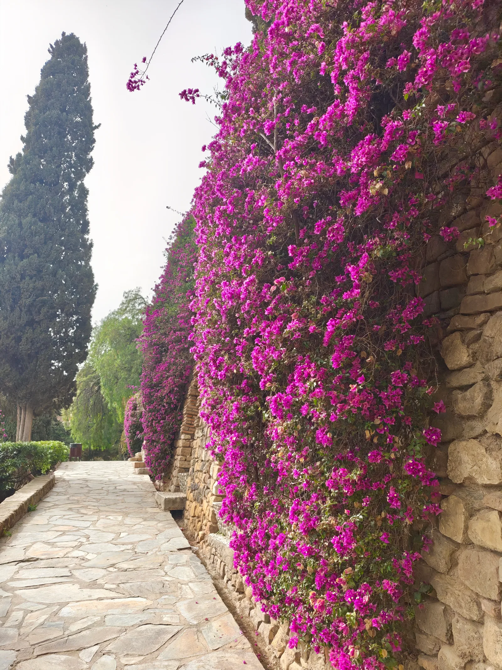 Interior at Mirador de Gibralfaro Malaga — travel photo