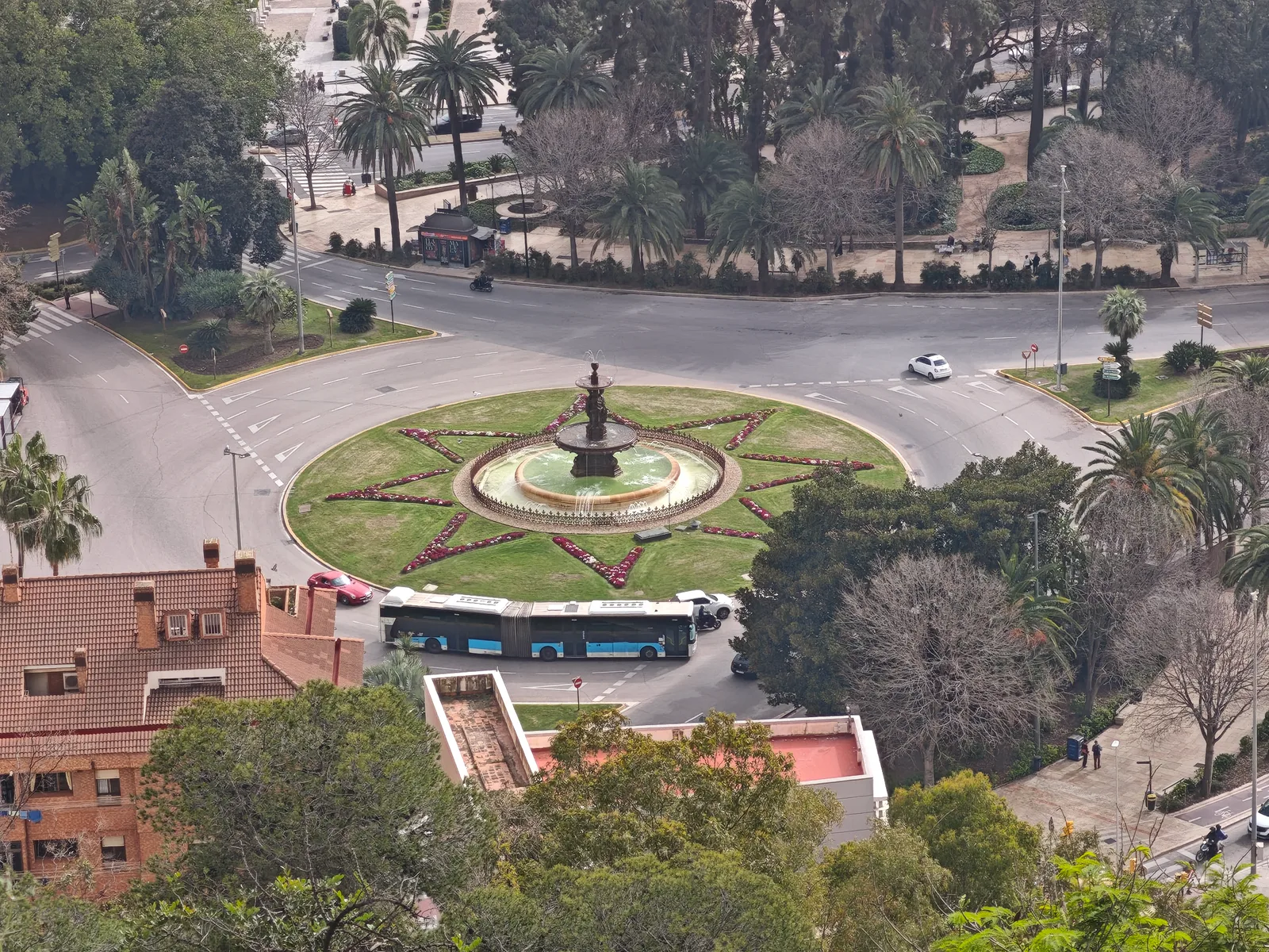 Atmosphere at Mirador de Gibralfaro Malaga — travel photo