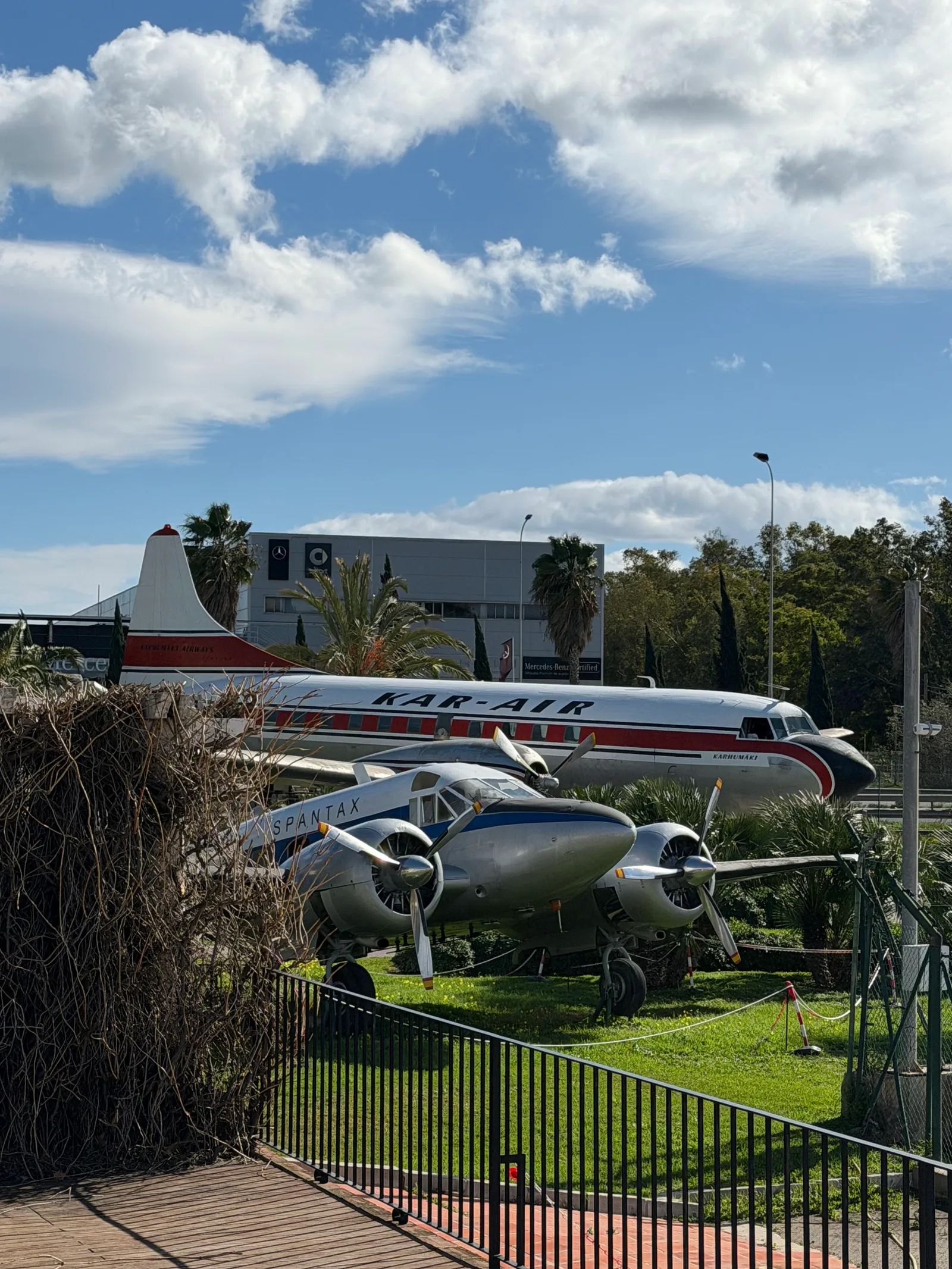 Details at Museo Aeronáutico de Málaga Malaga — travel photo