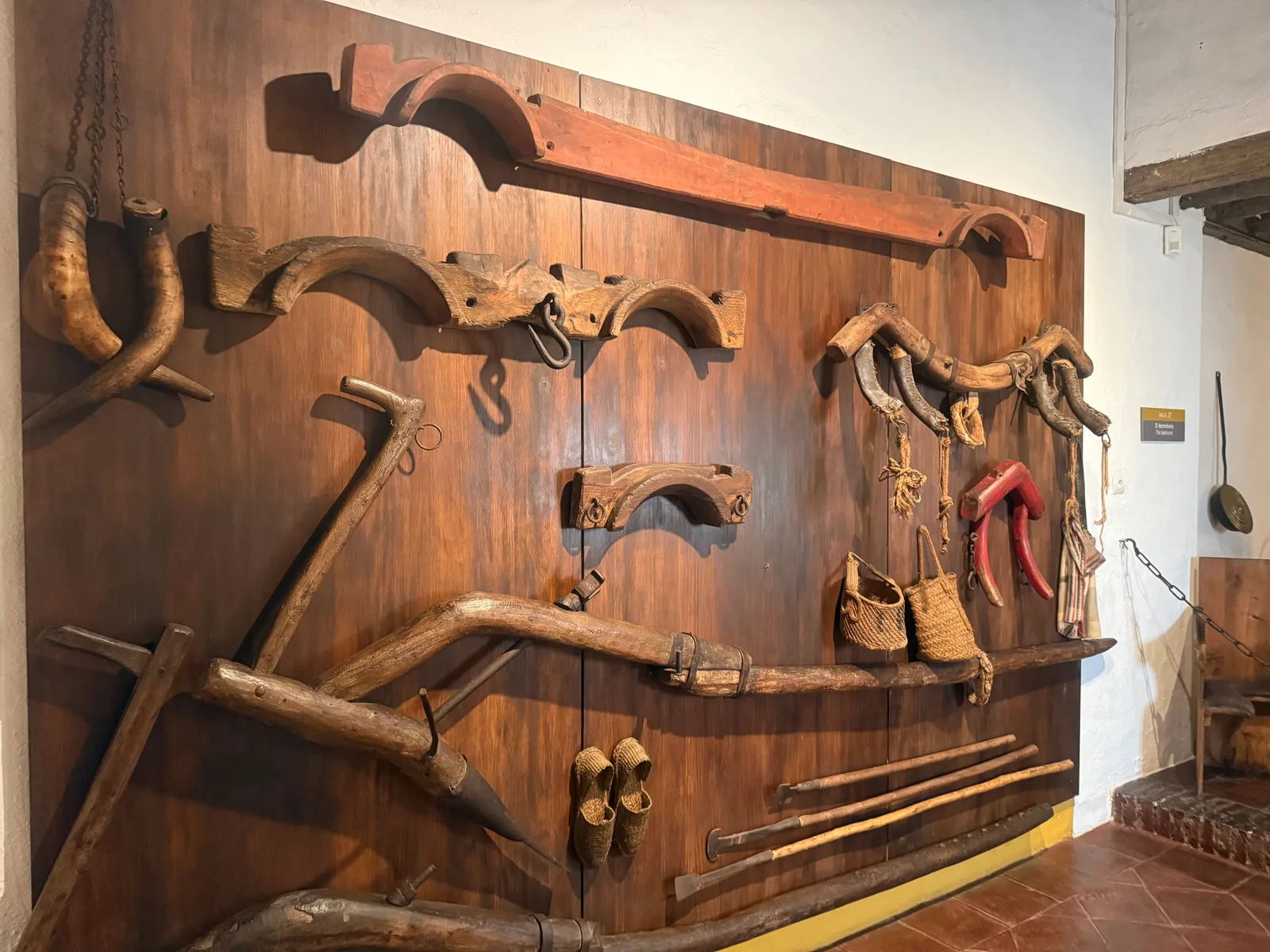 Interior at Museo Fundación Unicaja de Artes y Costumbres Populares Malaga — travel photo