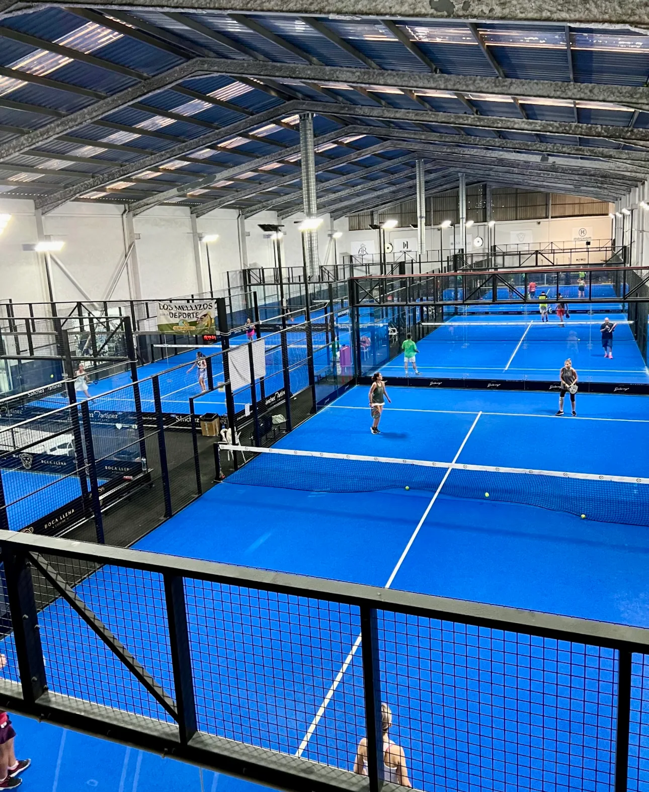 Main view at Padel Málaga Indoor Malaga — travel photo