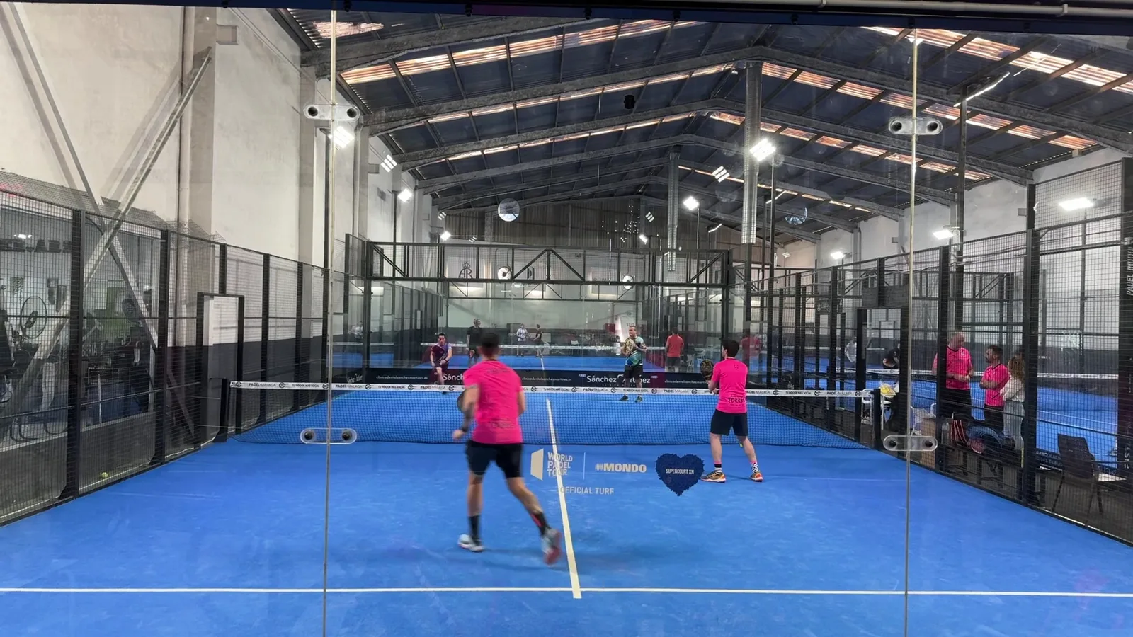 Interior at Padel Málaga Indoor Malaga — travel photo