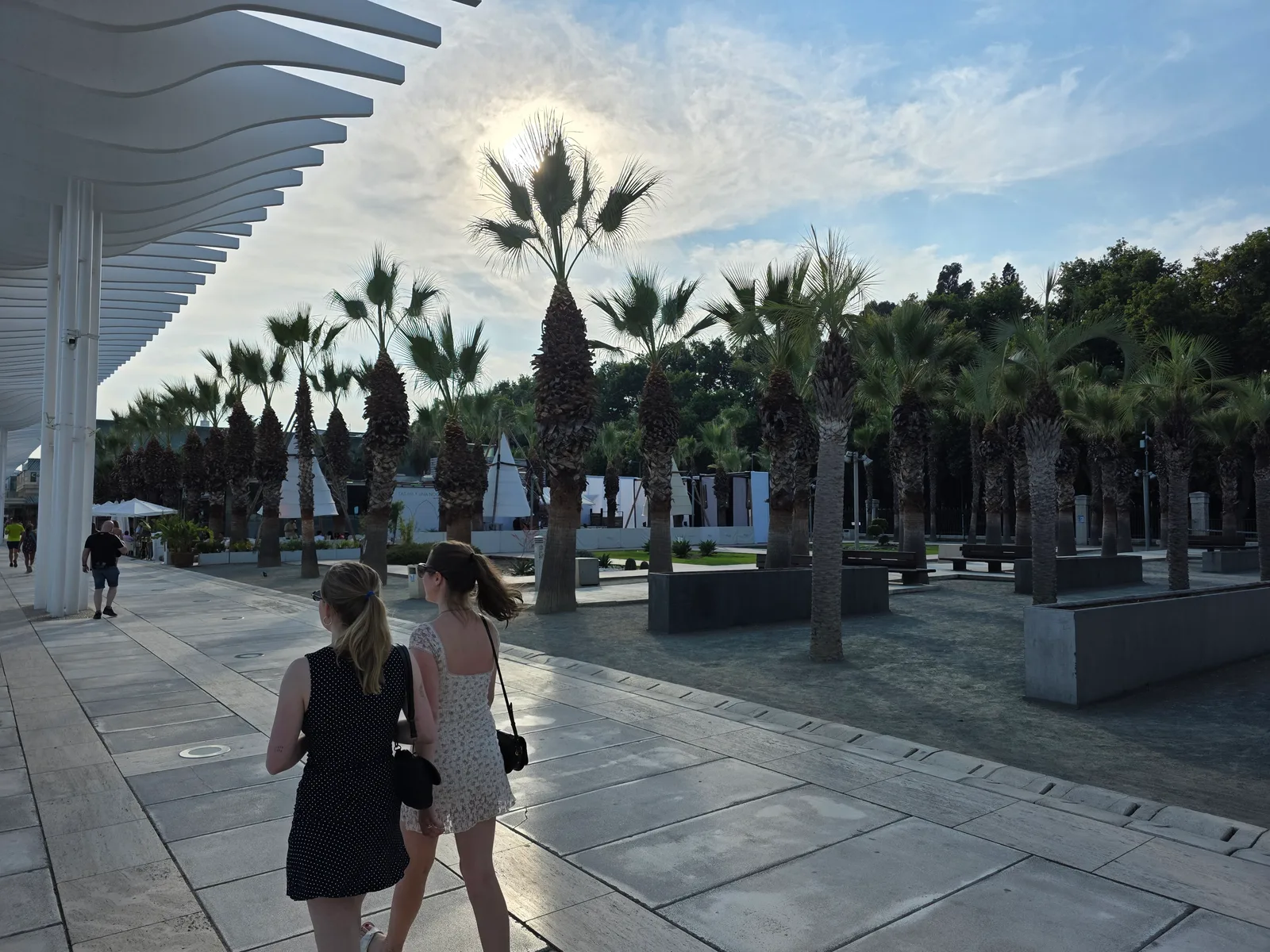 Atmosphere at Palmeral de Las Sorpresas Malaga — travel photo